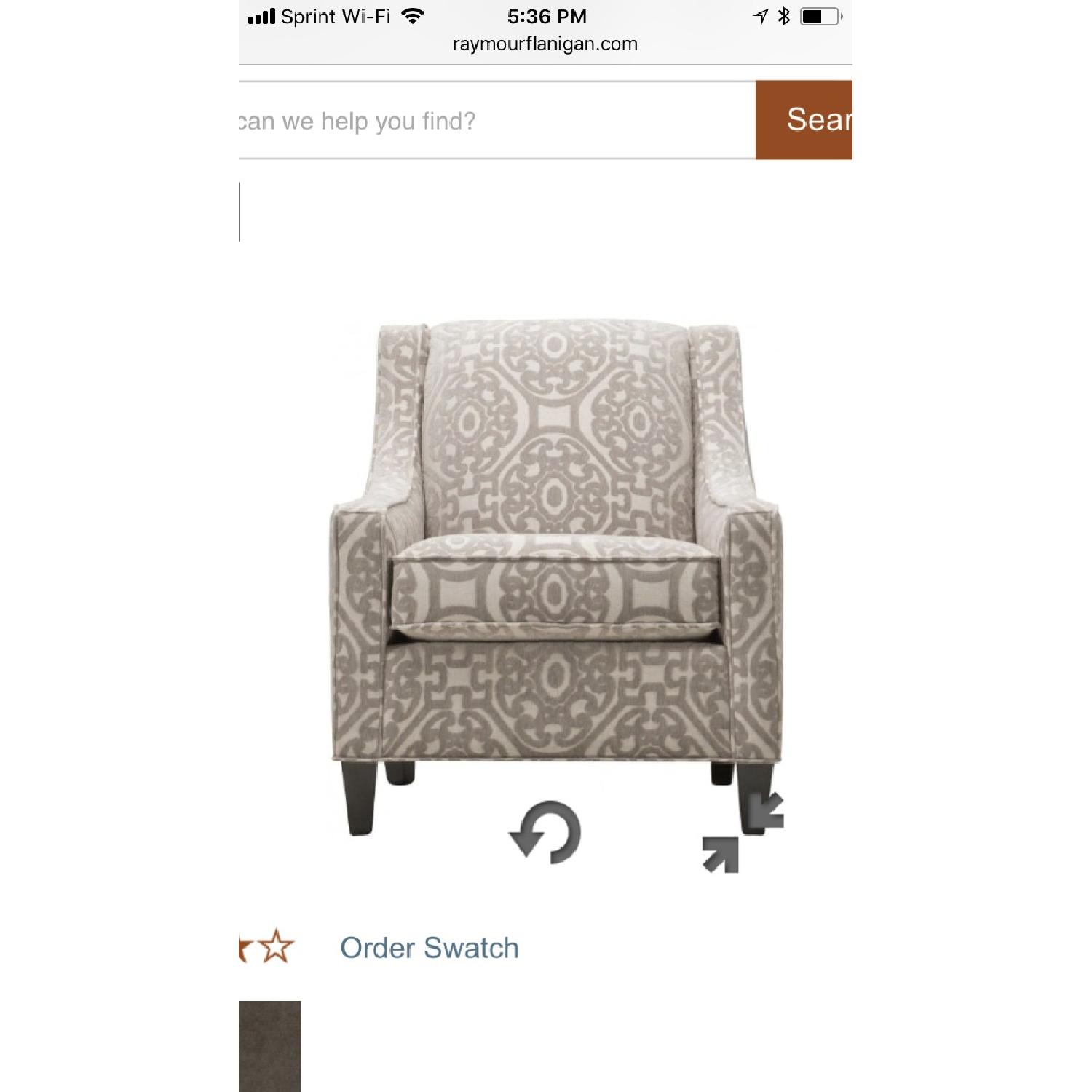 Raymour & Flanigan Cindy Crawford Calista Sofa + Chair - image-3