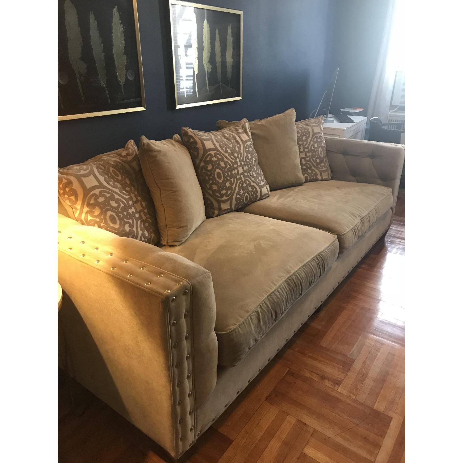 Raymour & Flanigan Cindy Crawford Calista Sofa + Chair - image-7