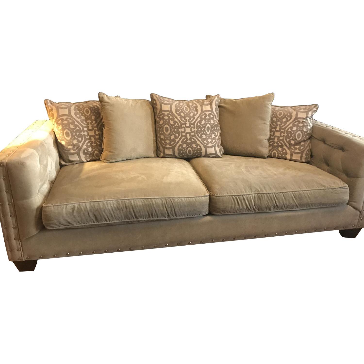 Raymour & Flanigan Cindy Crawford Calista Sofa + Chair - image-12