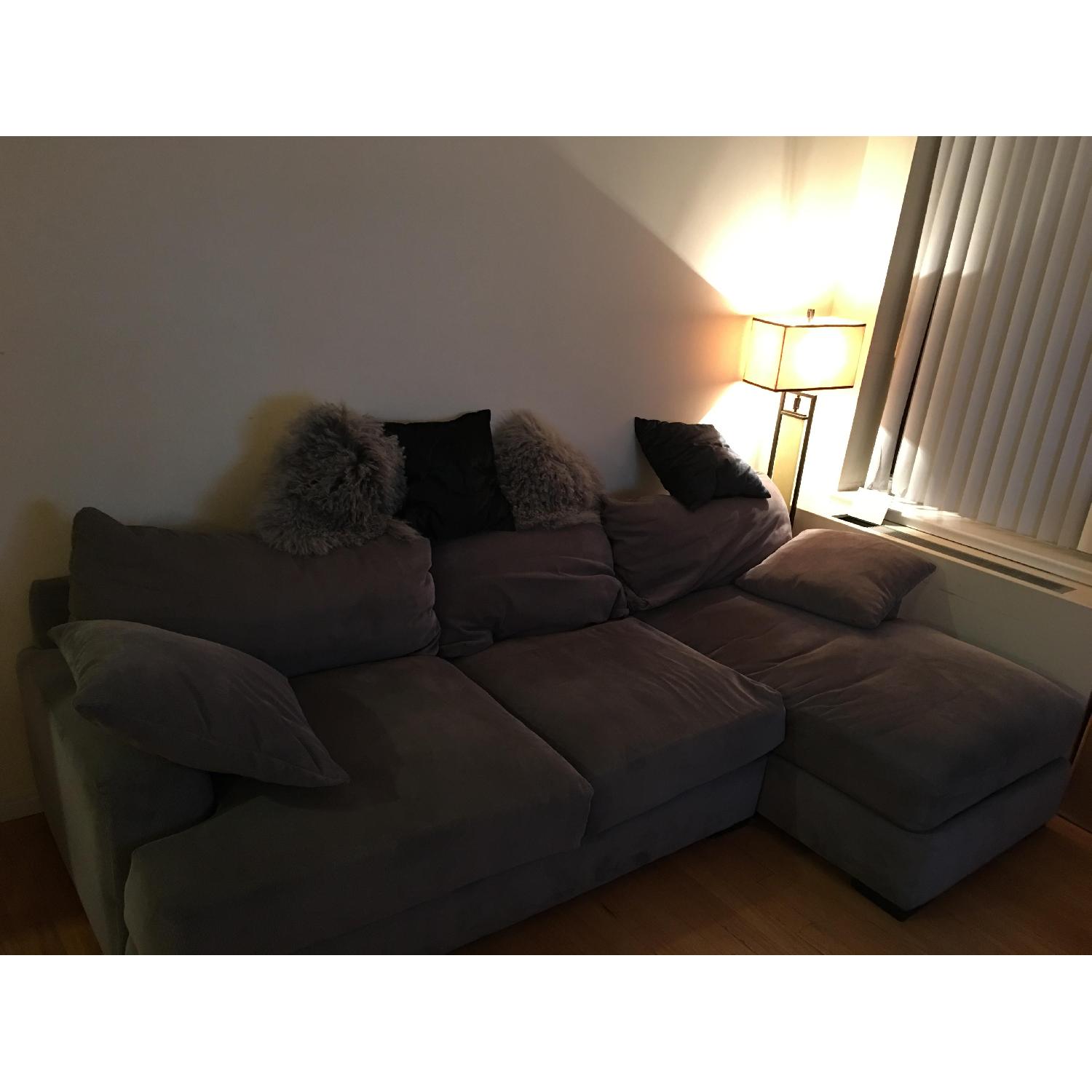 Macy's Rhyder 2Piece Fabric Sectional Sofa w/ Chaise AptDeco