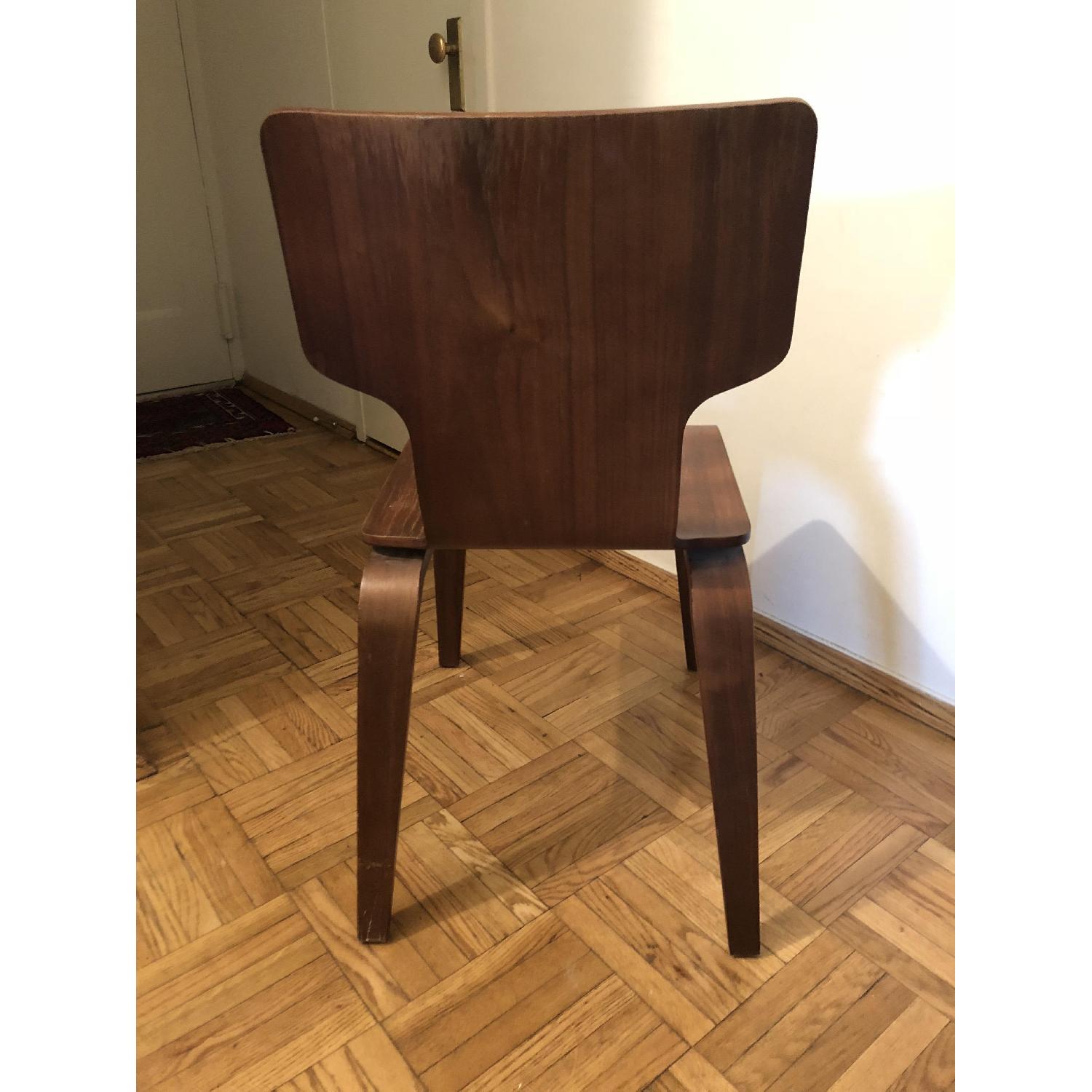 West Elm Modern Stackable Wood Chair - image-5