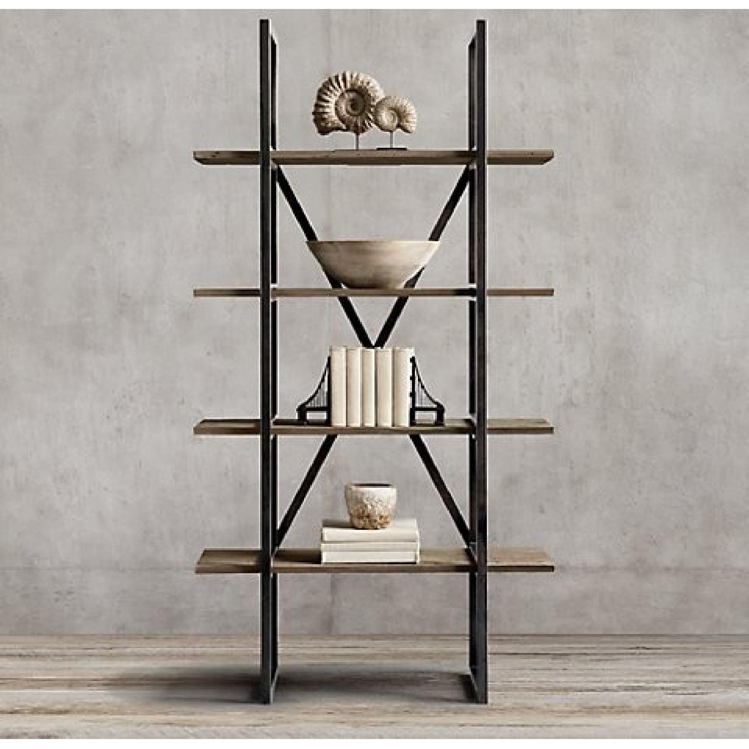 Restoration Hardware Wyatt Single Shelving Unit - image-5