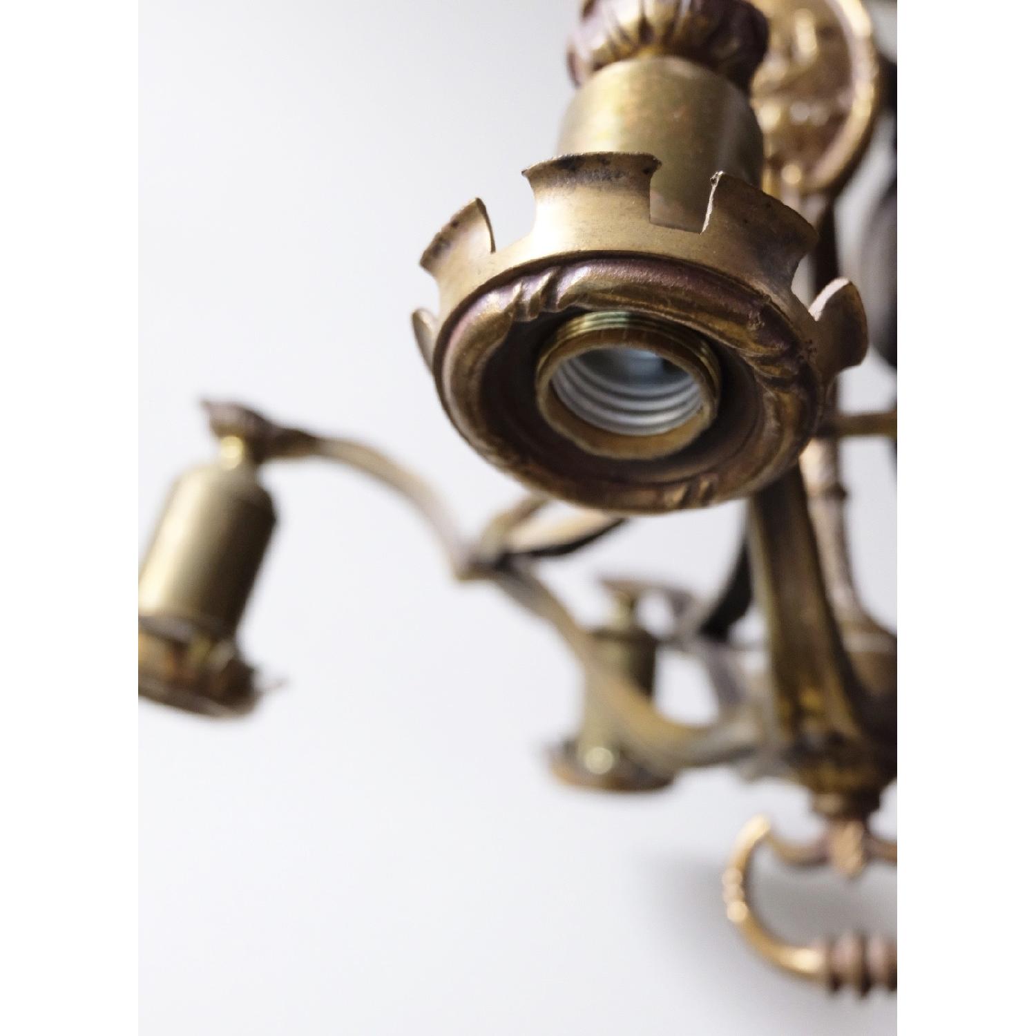 Spanish Revival Galleons Bronze Chandelier - image-3