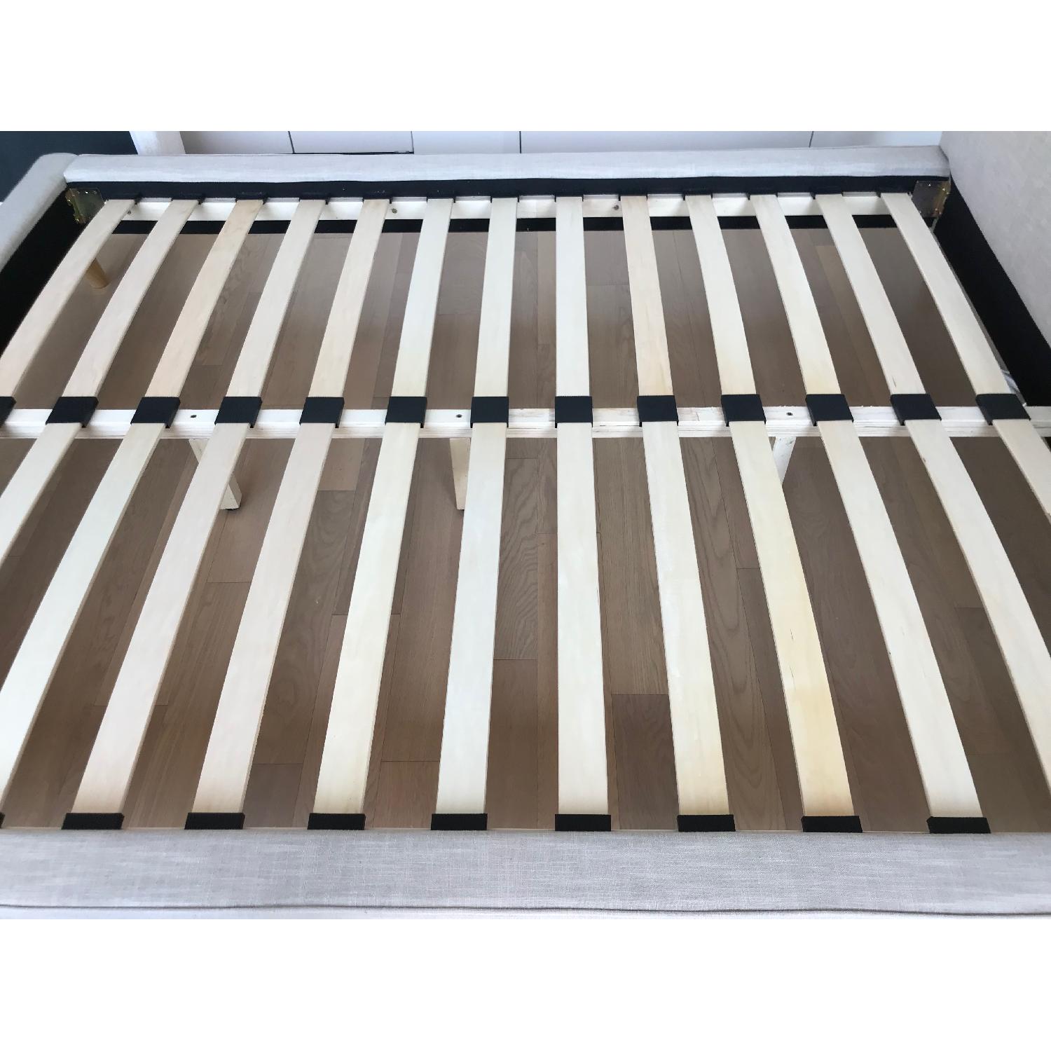 Langley Street Rasmussen Beige Upholstered Platform Bed - image-3