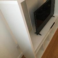 Ikea Lappland White TV Storage Unit - AptDeco
