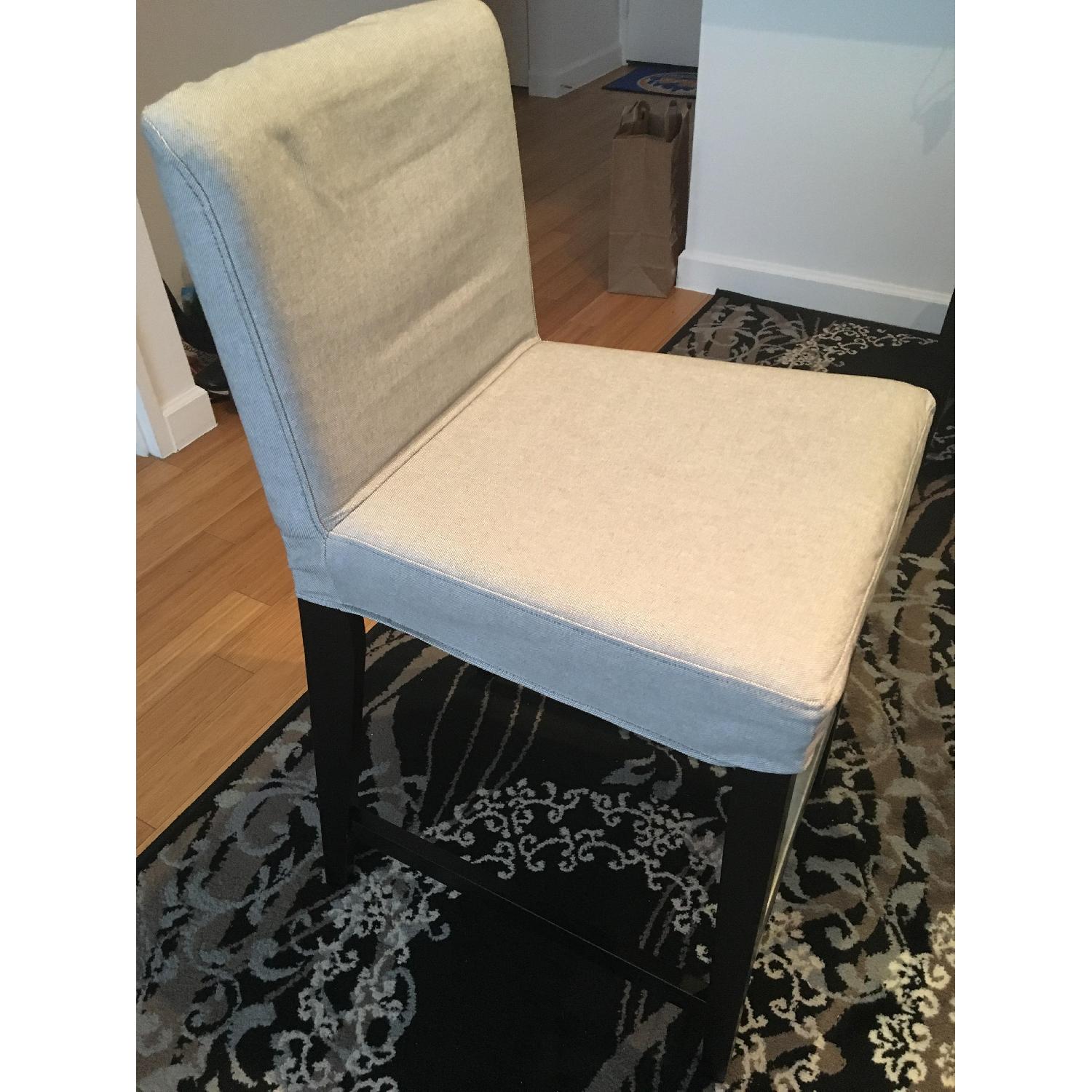 Ikea Henriksdal Bar Stools w/ Backrest - image-2