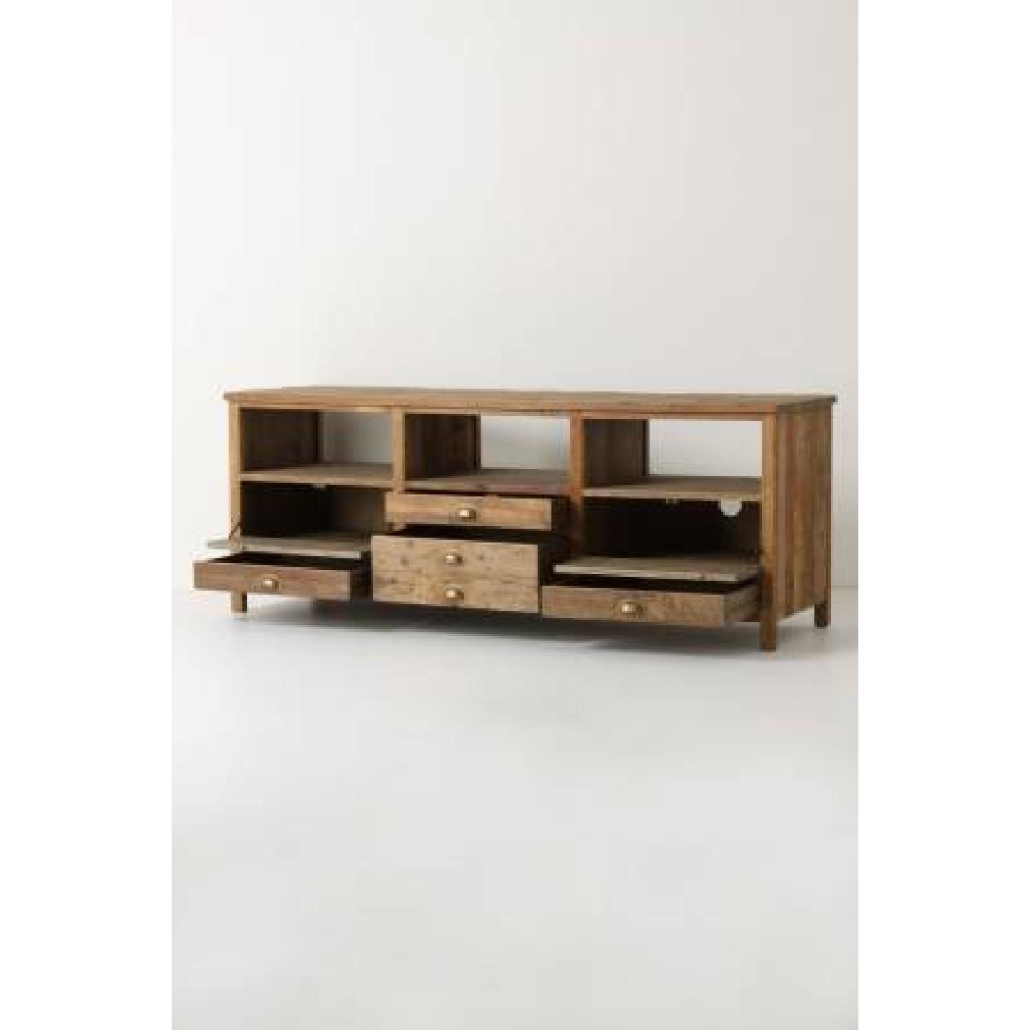 Anthropologie Ilusorio Wood Media Console AptDeco