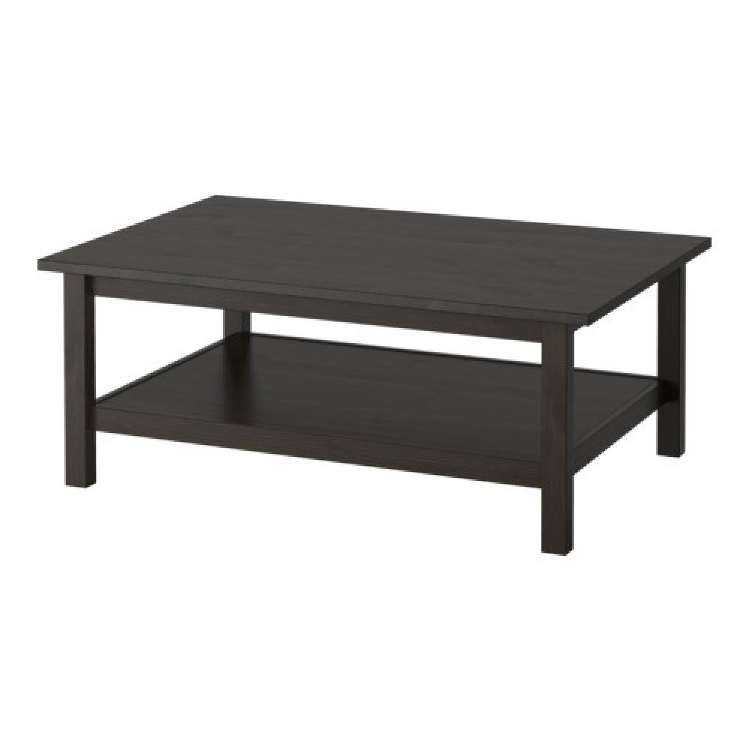 Ikea Hemnes Black Coffee Table - AptDeco