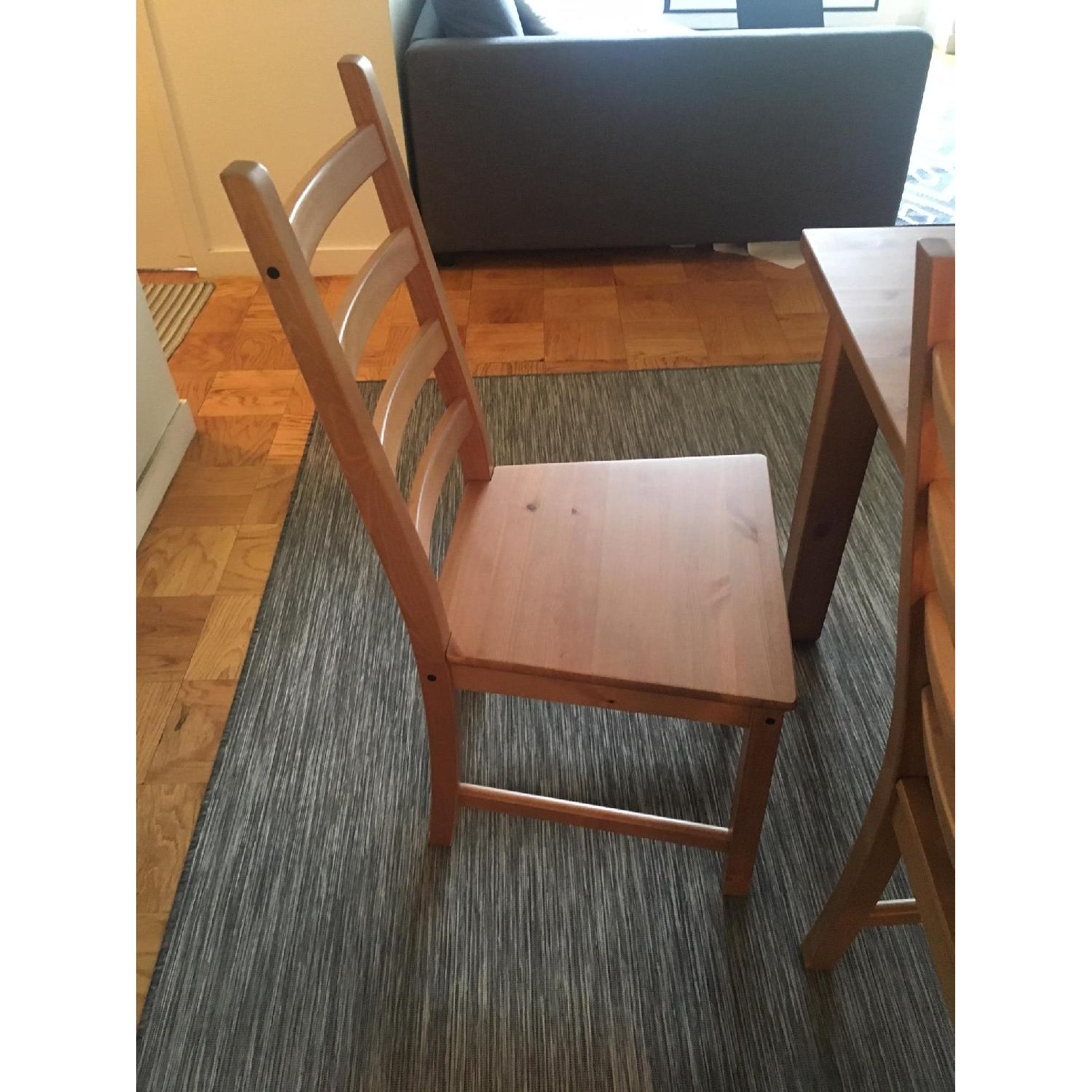Ikea Stornas Extendable Table w/ 4 Kaustby Chairs AptDeco