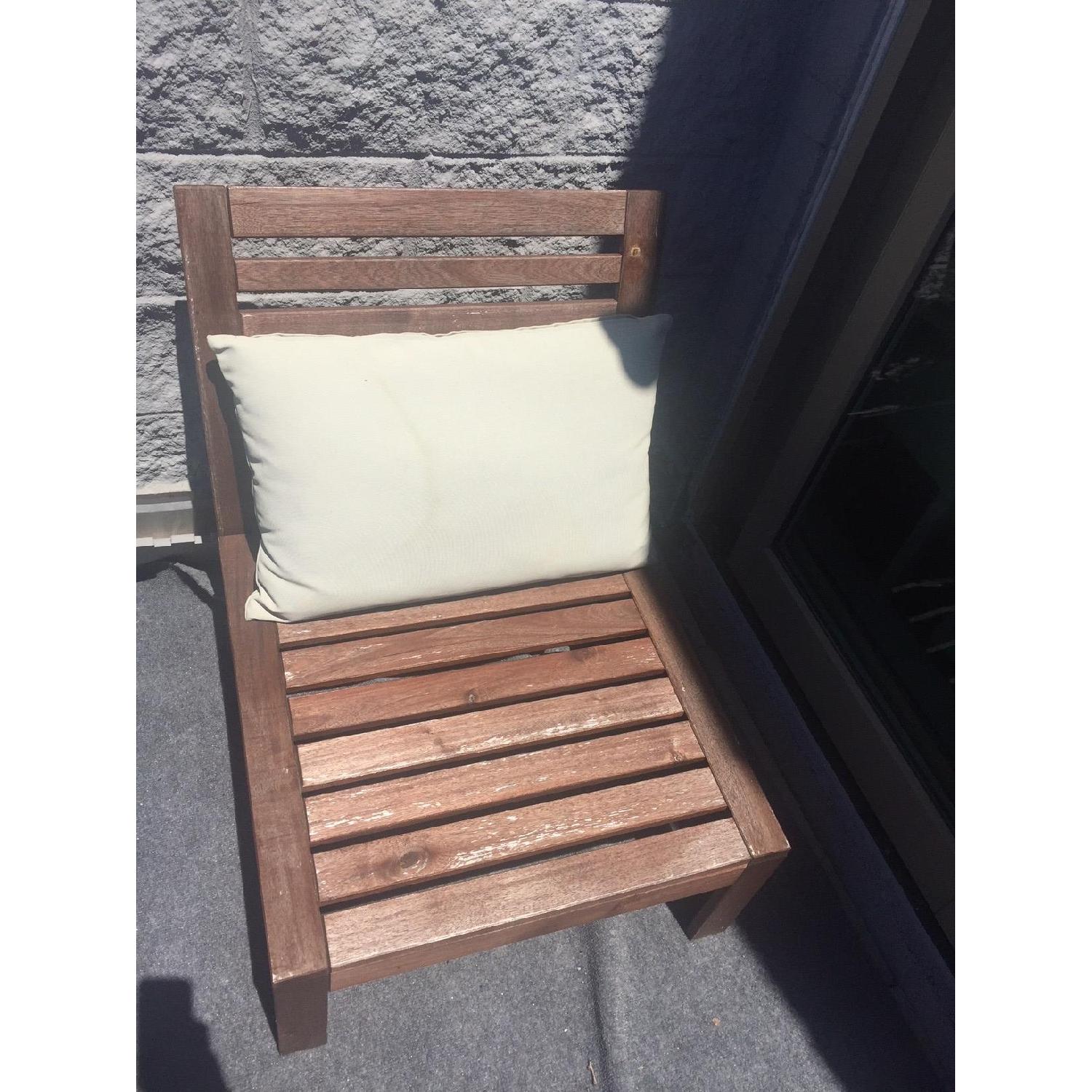 Ikea Applaro Outdoor/Patio Loveseat + 2 Chairs - image-2