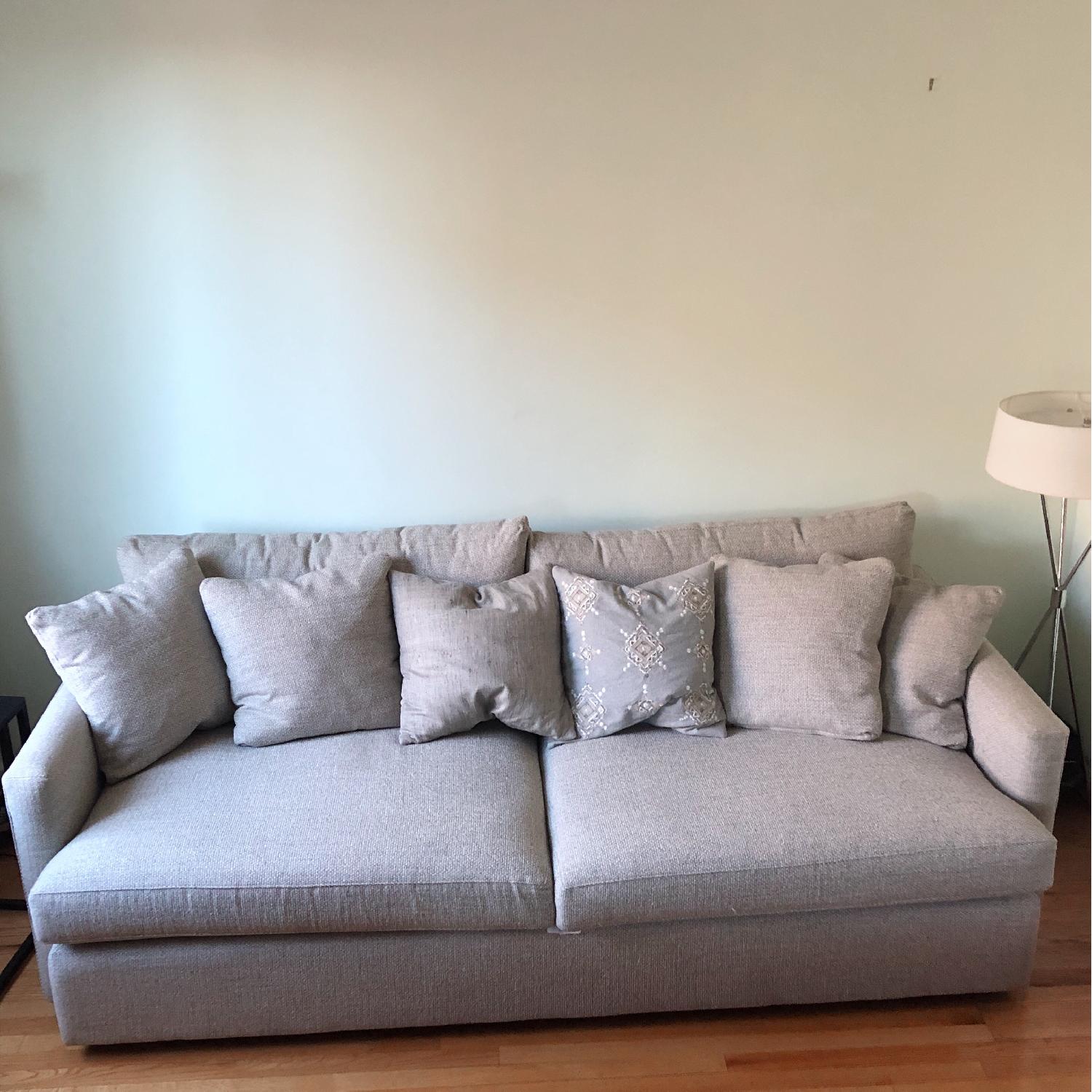 Crate & Barrel Lounge II Extra Deep Sofa - image-5