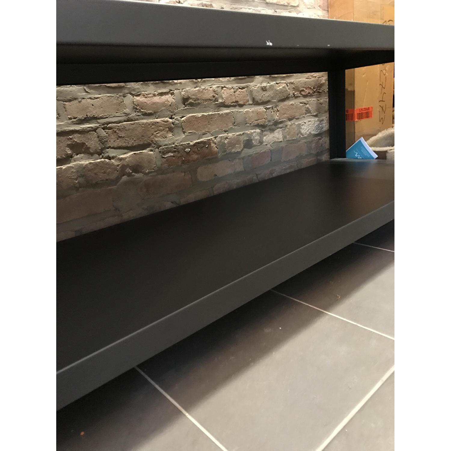 CB2 Go Cart Rolling TV Stand/Coffee Table/Side Table - image-4