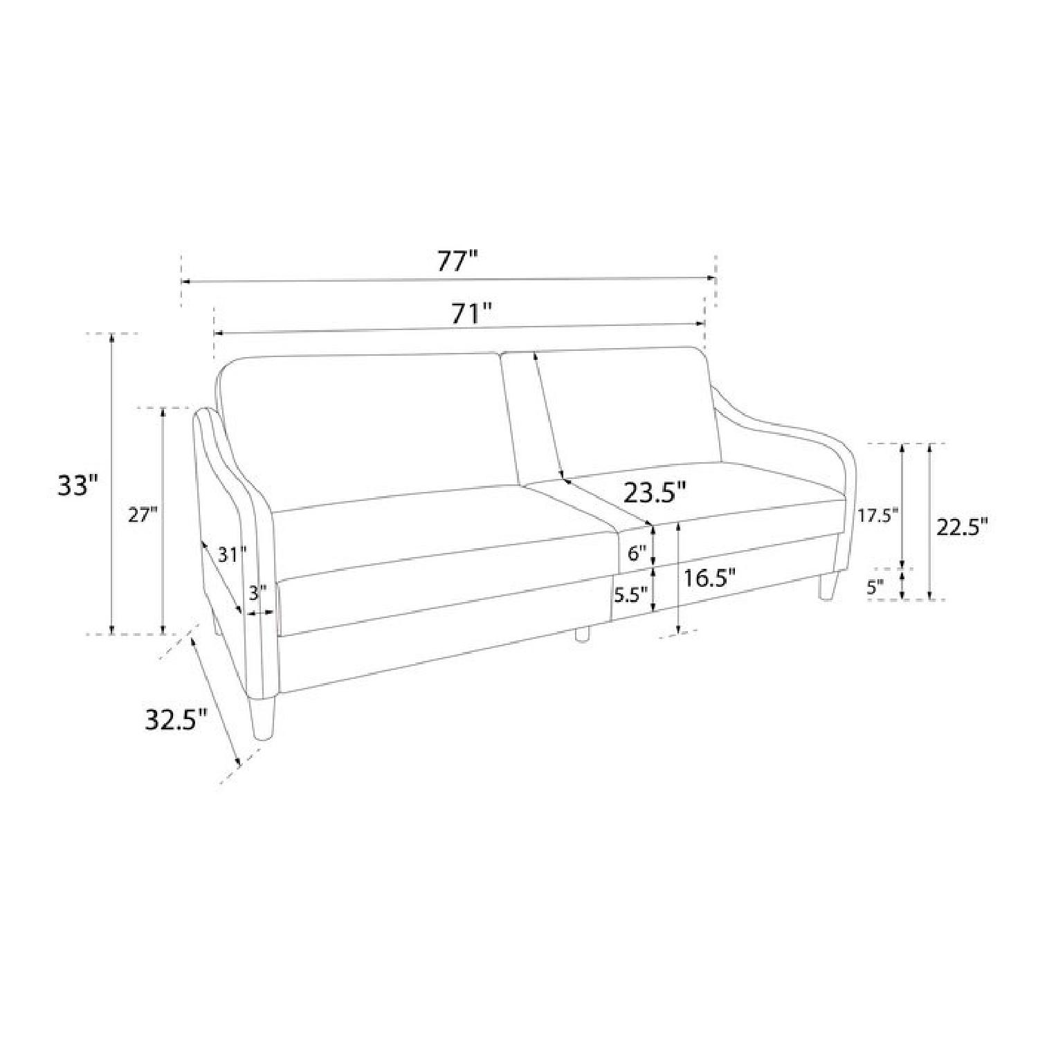 Langley Street Tulsa Sleeper Sofa - image-1