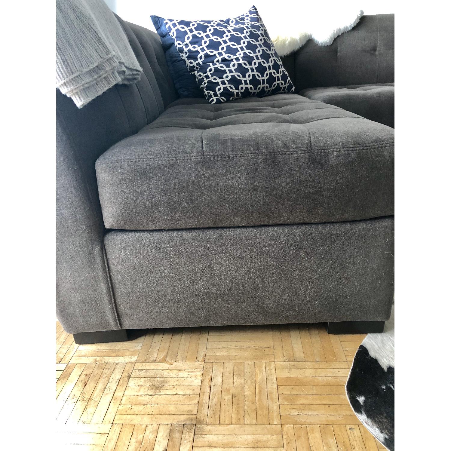 Macy's Roxanne Fabric 6-Piece Modular Sectional w/ Ottoman - image-3