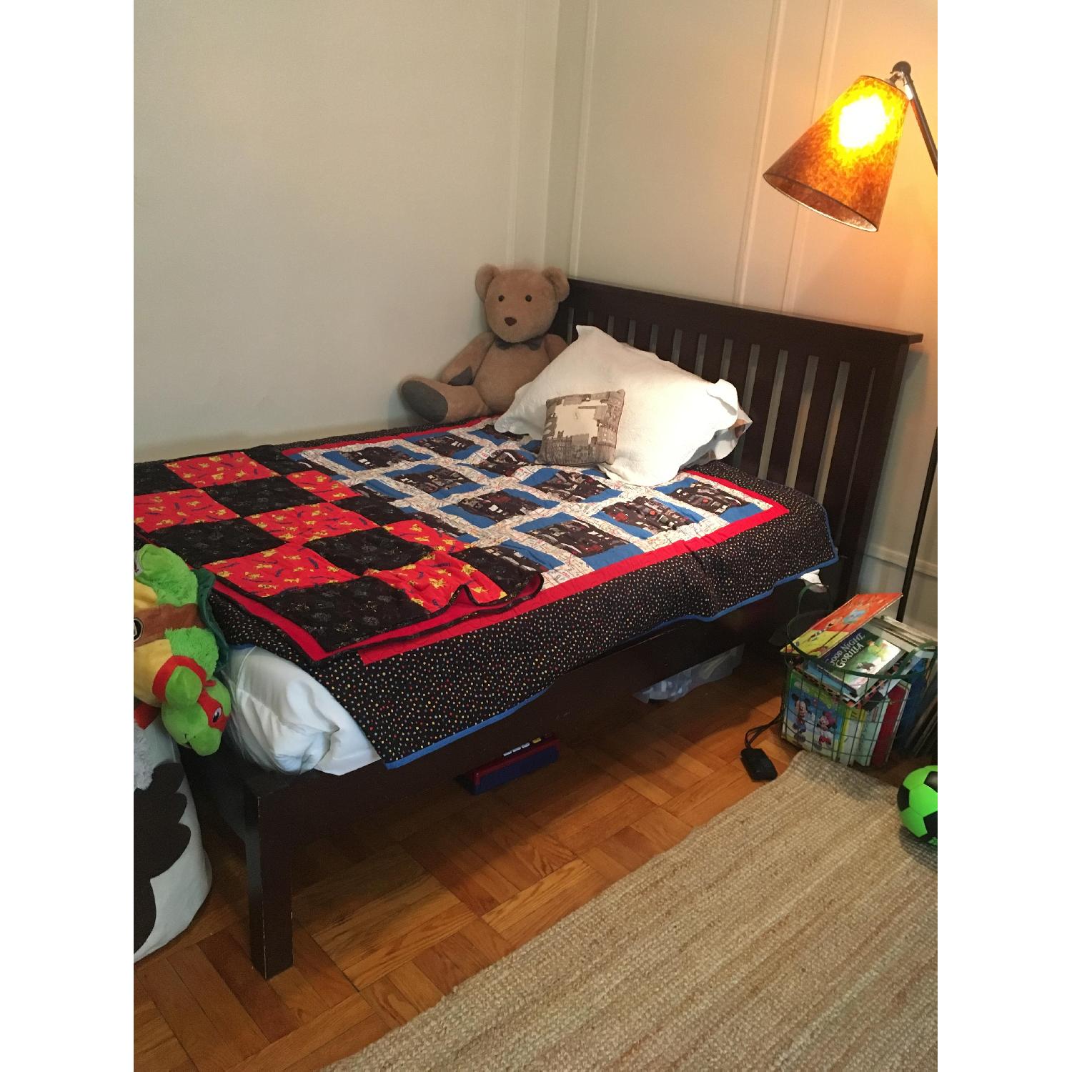 Crate & Barrel Full Size Bed Frame - image-1