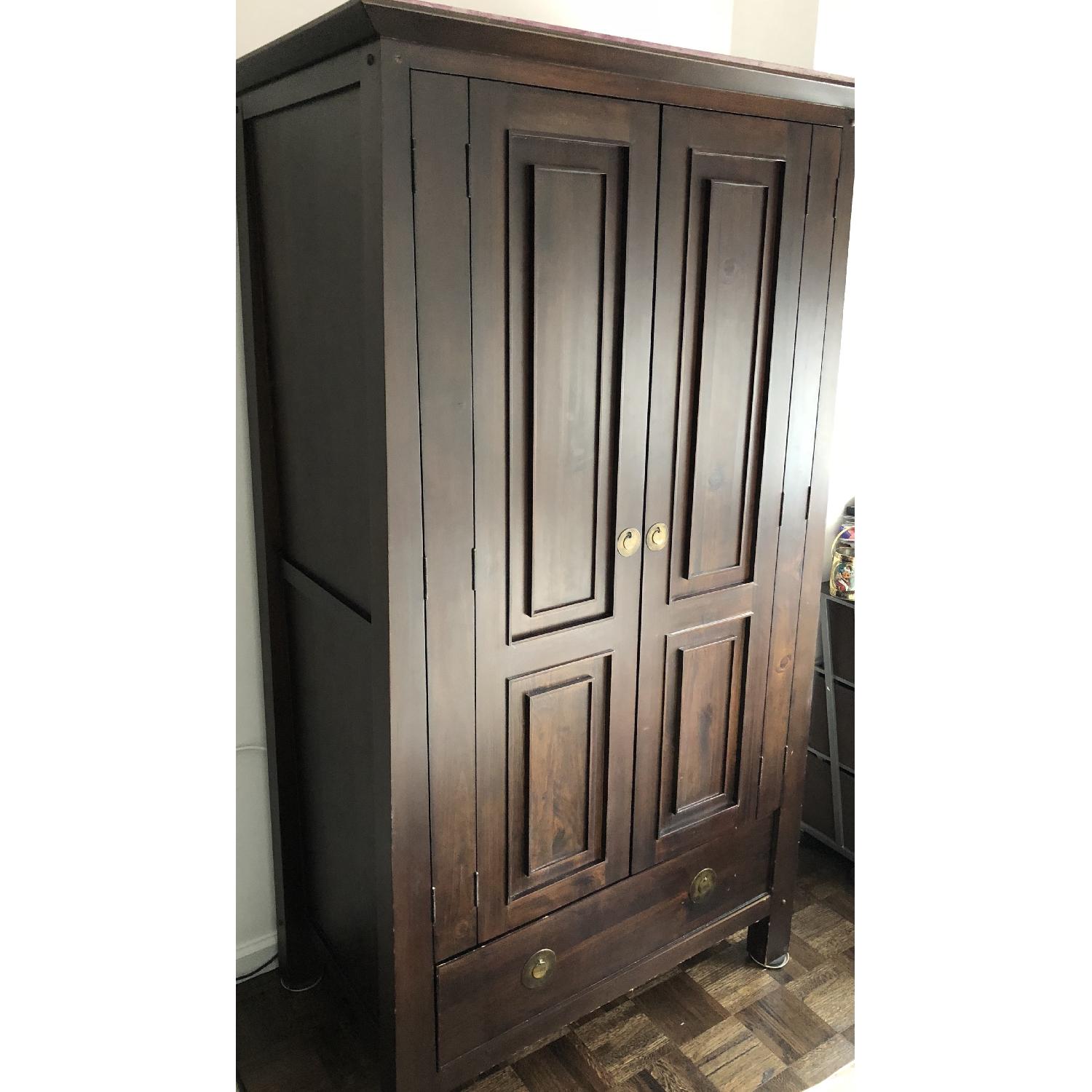 Pier 1 Shanghai Armoire/Entertainment Center AptDeco