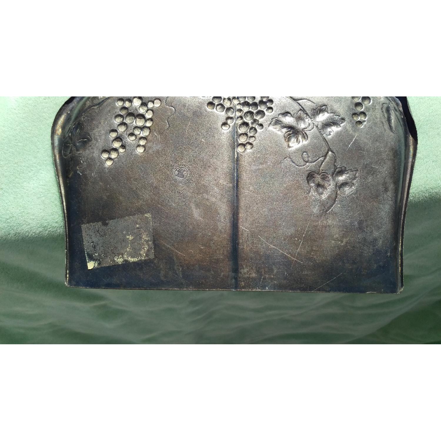 Forbes Silver Company Silverplate Crumb Catcher - image-9