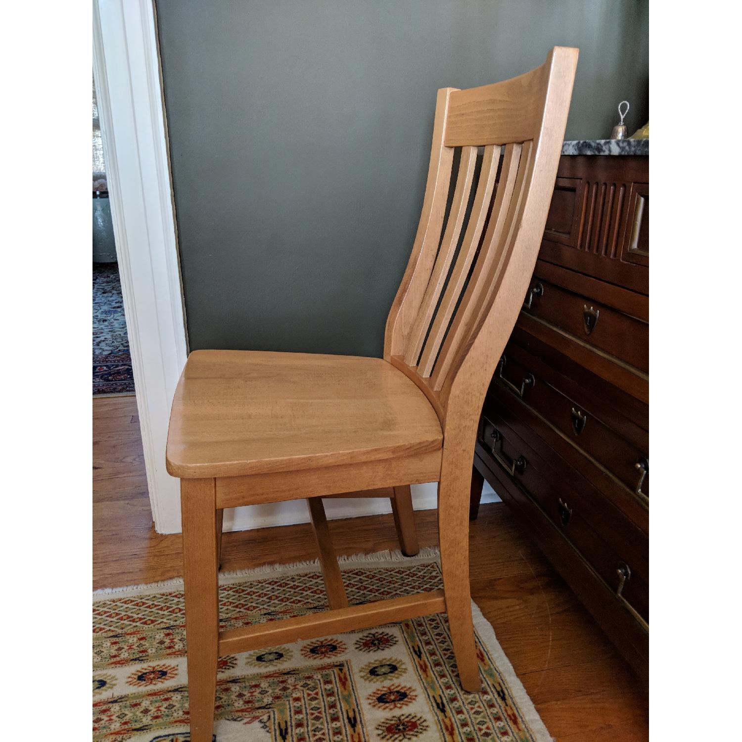 Pottery Barn Stainless Steel Table w/ 6 Chairs - image-3