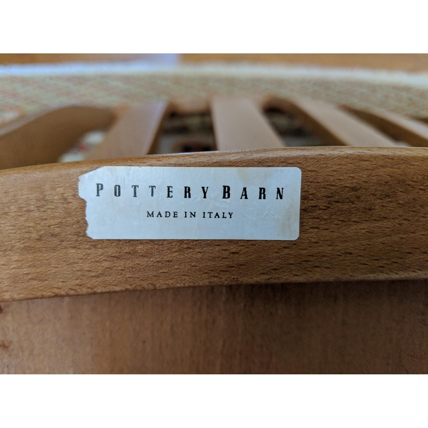 Pottery Barn Stainless Steel Table w/ 6 Chairs - image-5