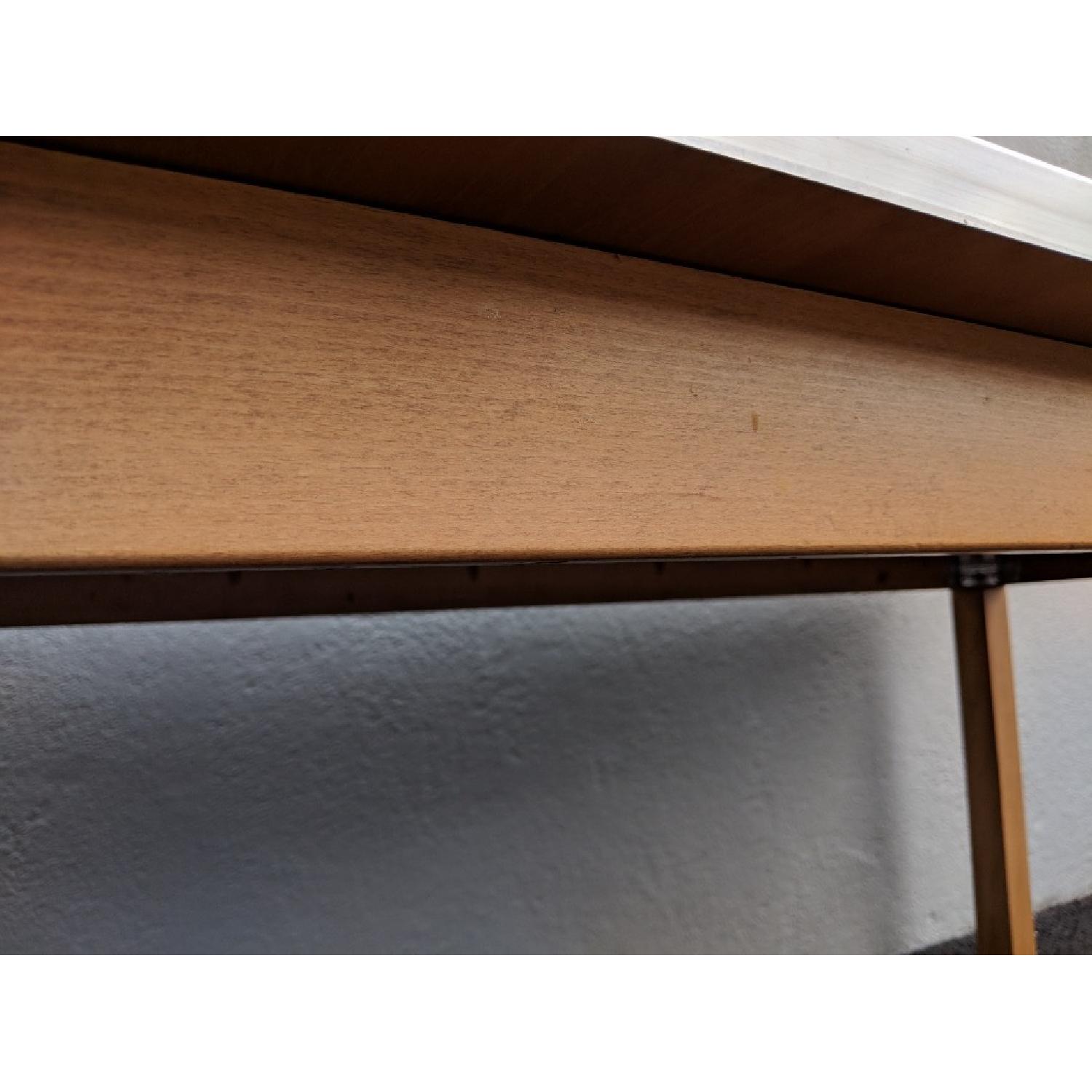 Pottery Barn Stainless Steel Table w/ 6 Chairs - image-10