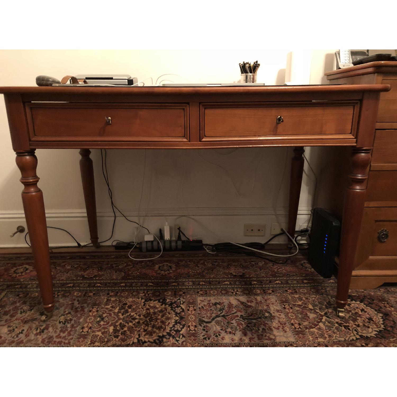 Grange Louis Philippe Solid Cherry Wood Desk - image-3