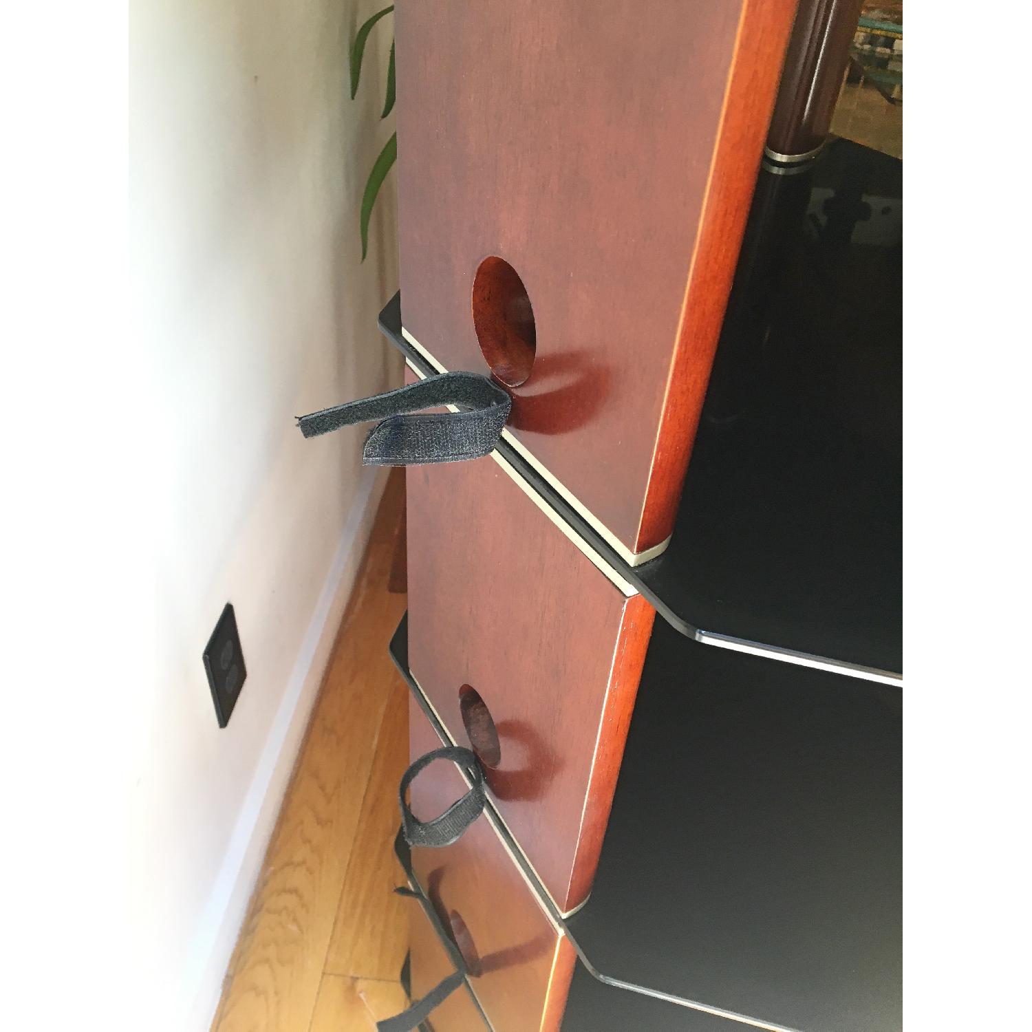 High End Audio Rack w/ Glass Shelves - image-3