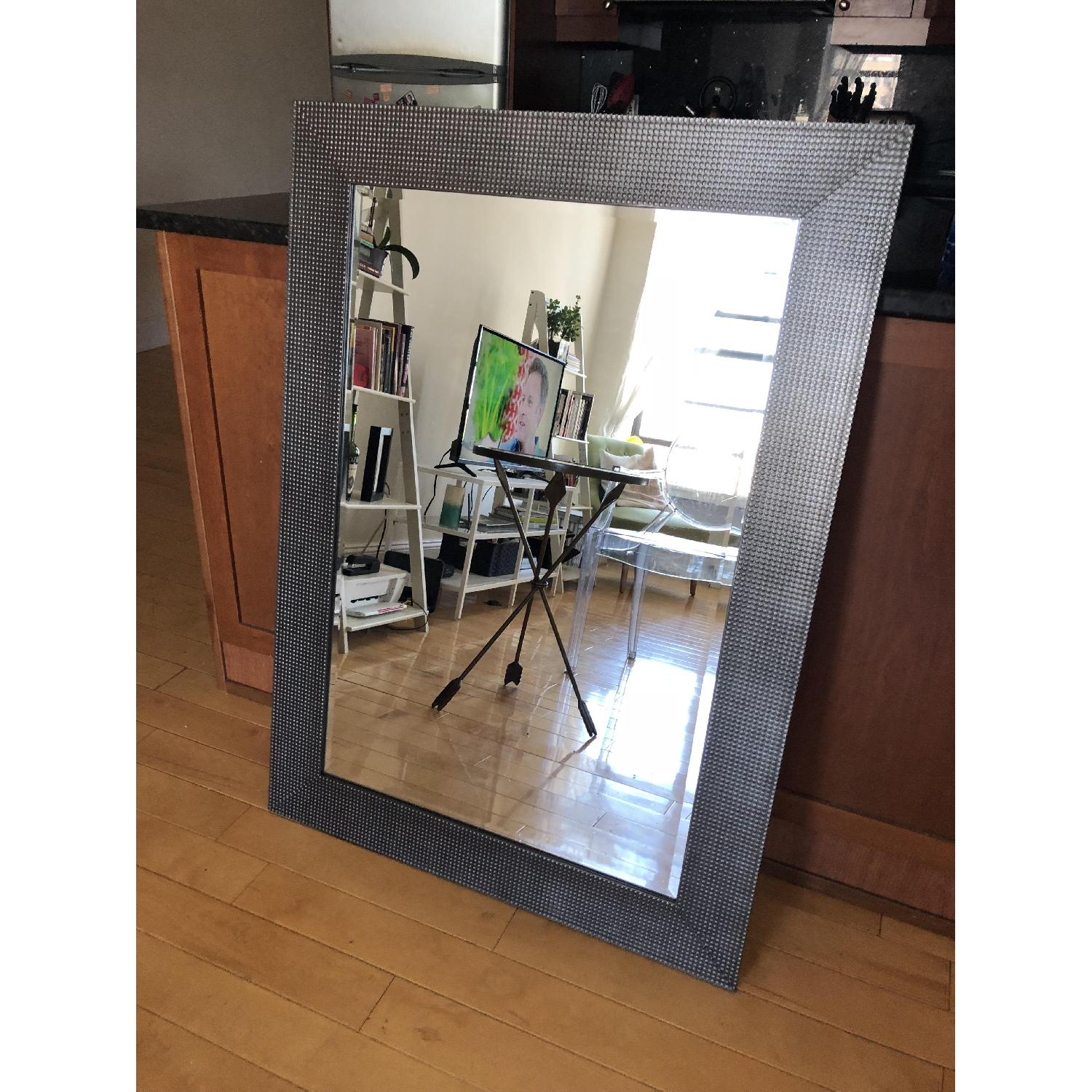 Home Goods Black Edged Mirror - image-1