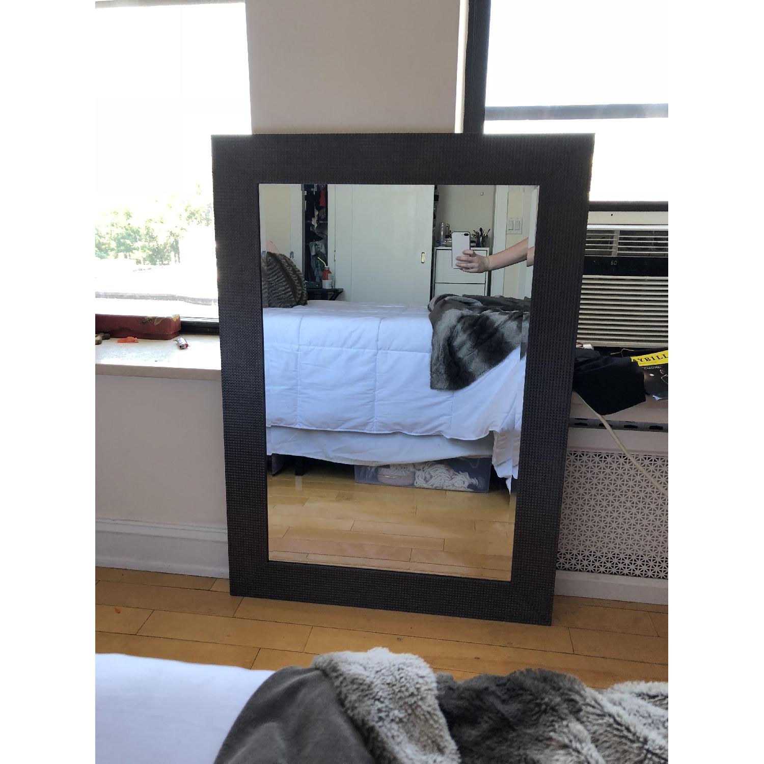 Home Goods Black Edged Mirror - image-4