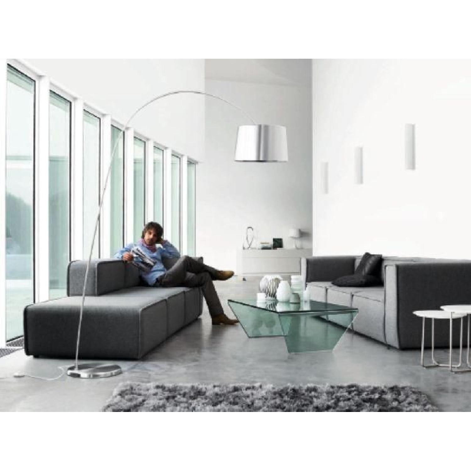 BoConcept Adria Clear Glass Coffee Table - AptDeco
