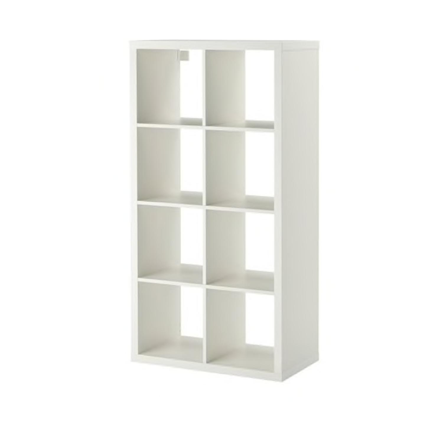Ikea Kallax Shelving Unit in White - AptDeco