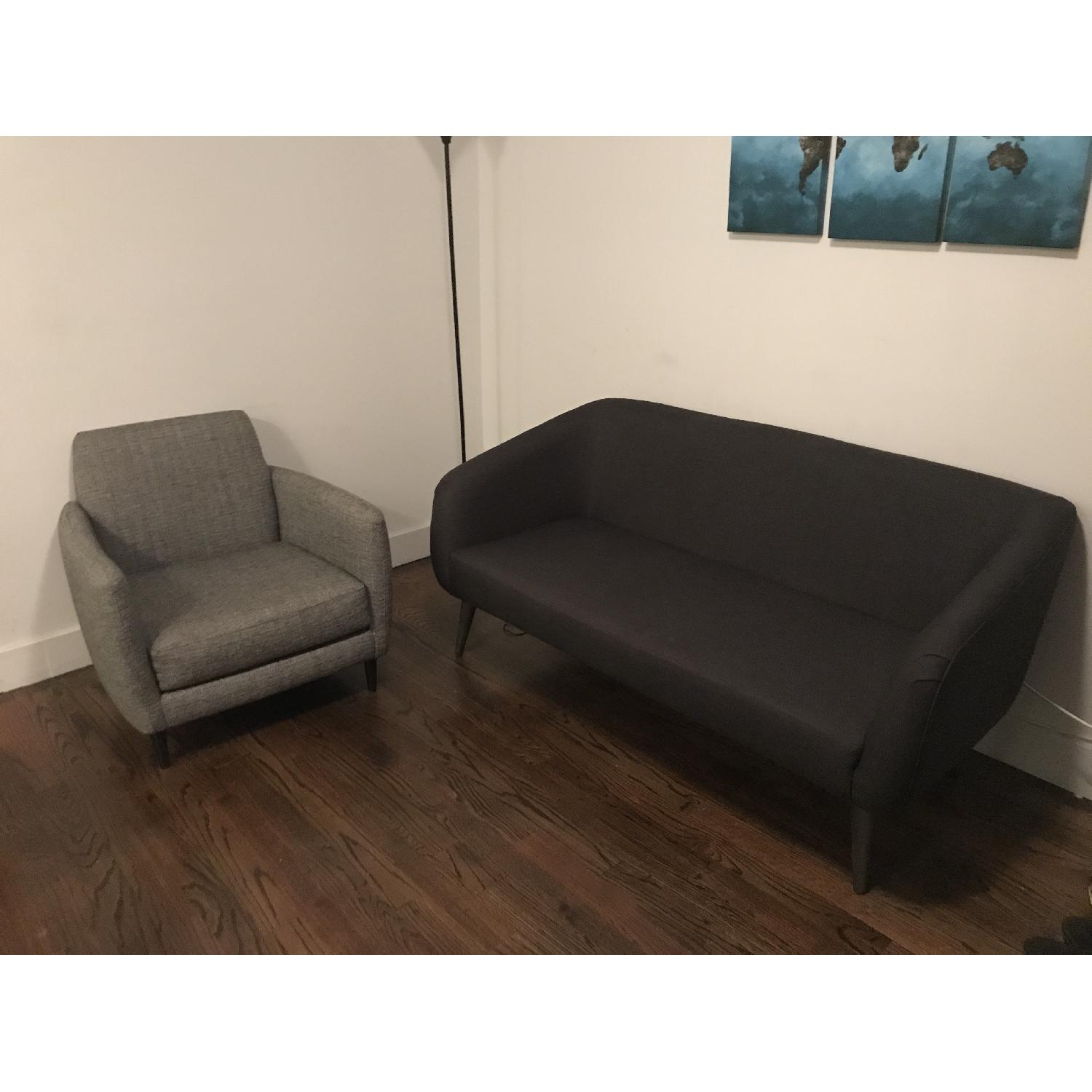 CB2 Rue Modern Apartment Sofa - image-3