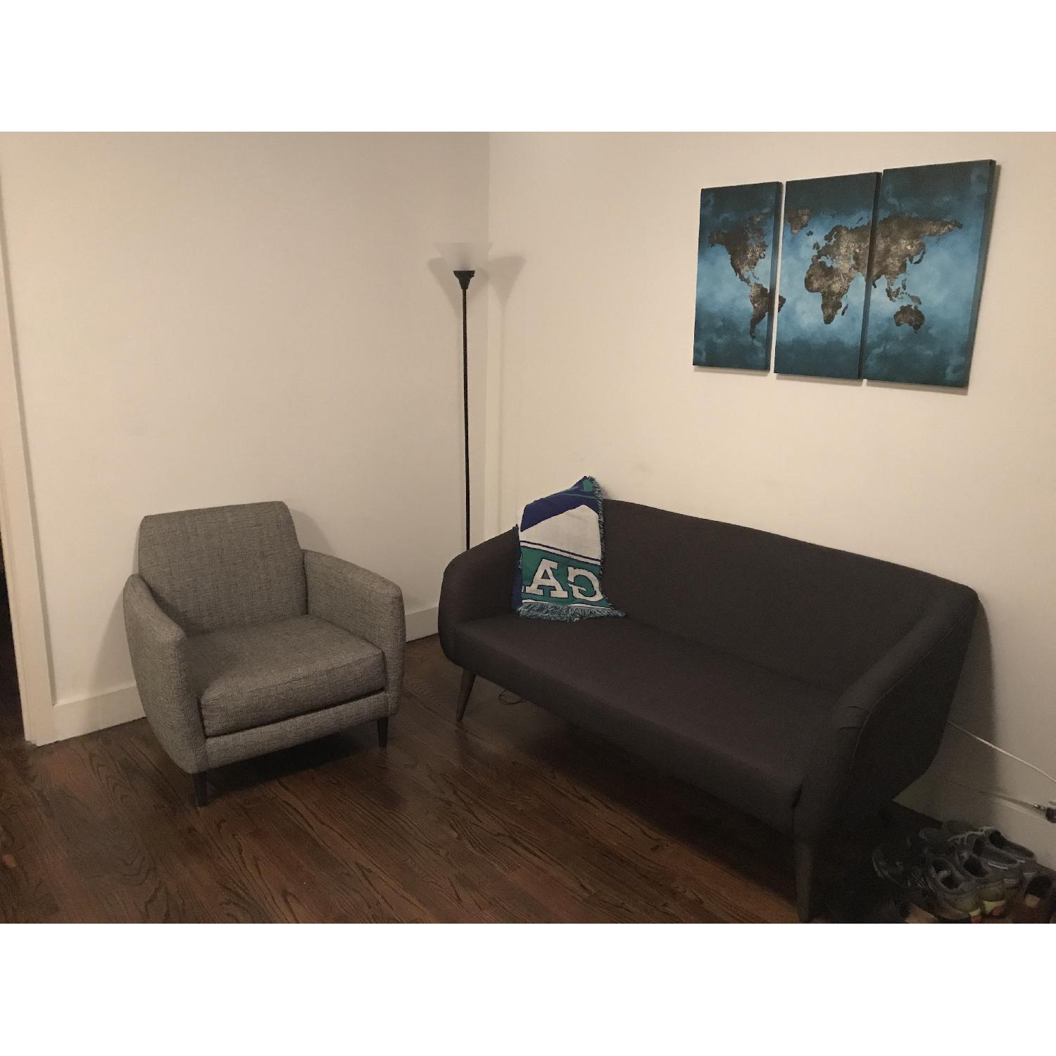 CB2 Rue Modern Apartment Sofa - image-4