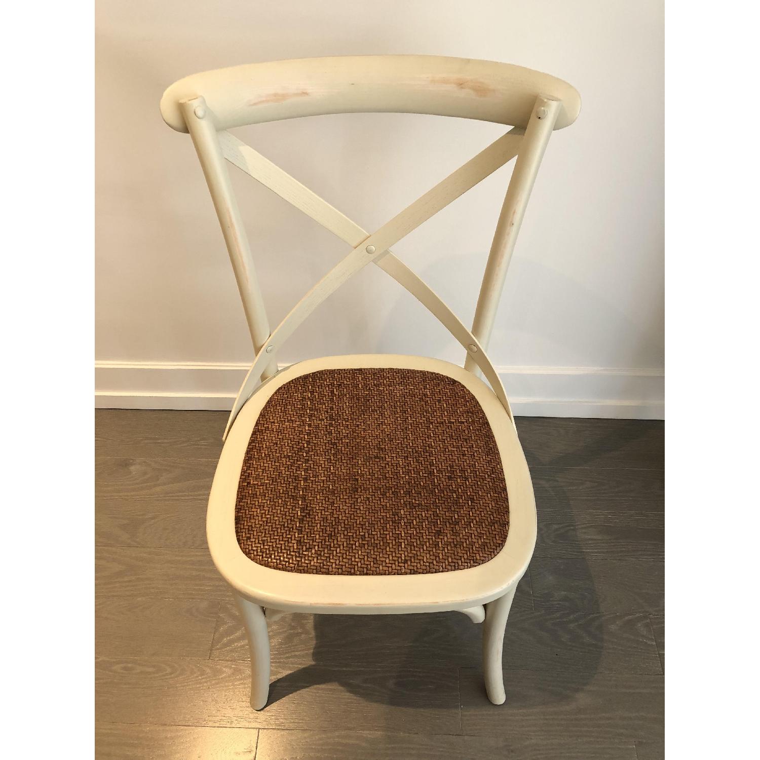 Restoration Hardware Madeleine Rattan Side Chairs - image-3
