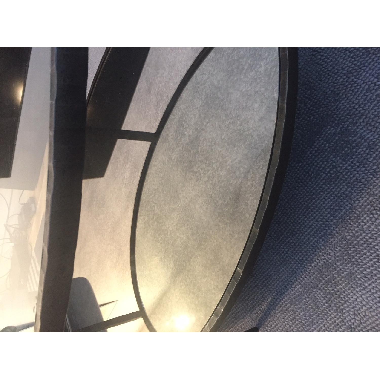 Crate & Barrel Clairemont Oval Coffee Table - image-3