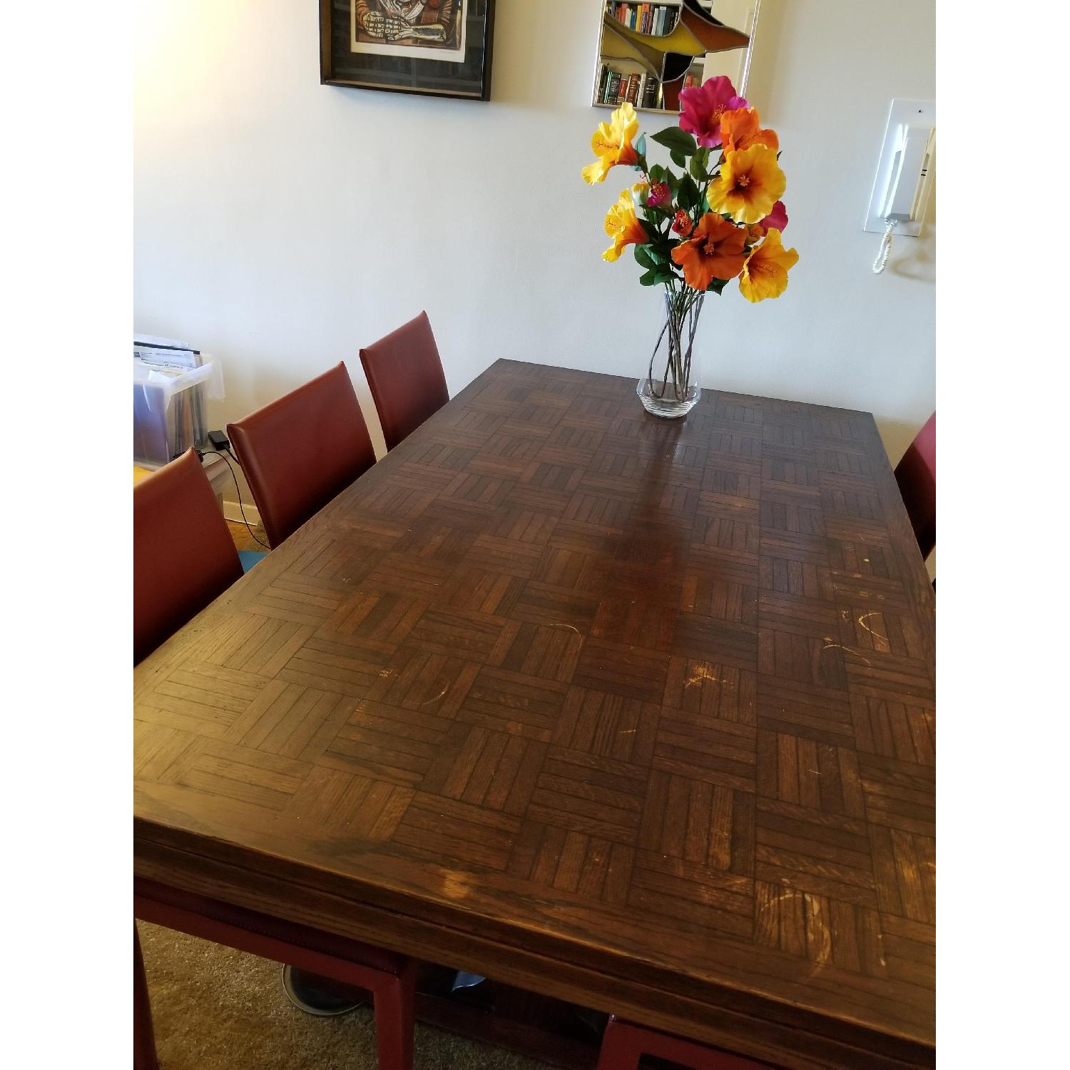 Solid Wood Extension Dining Table - image-2