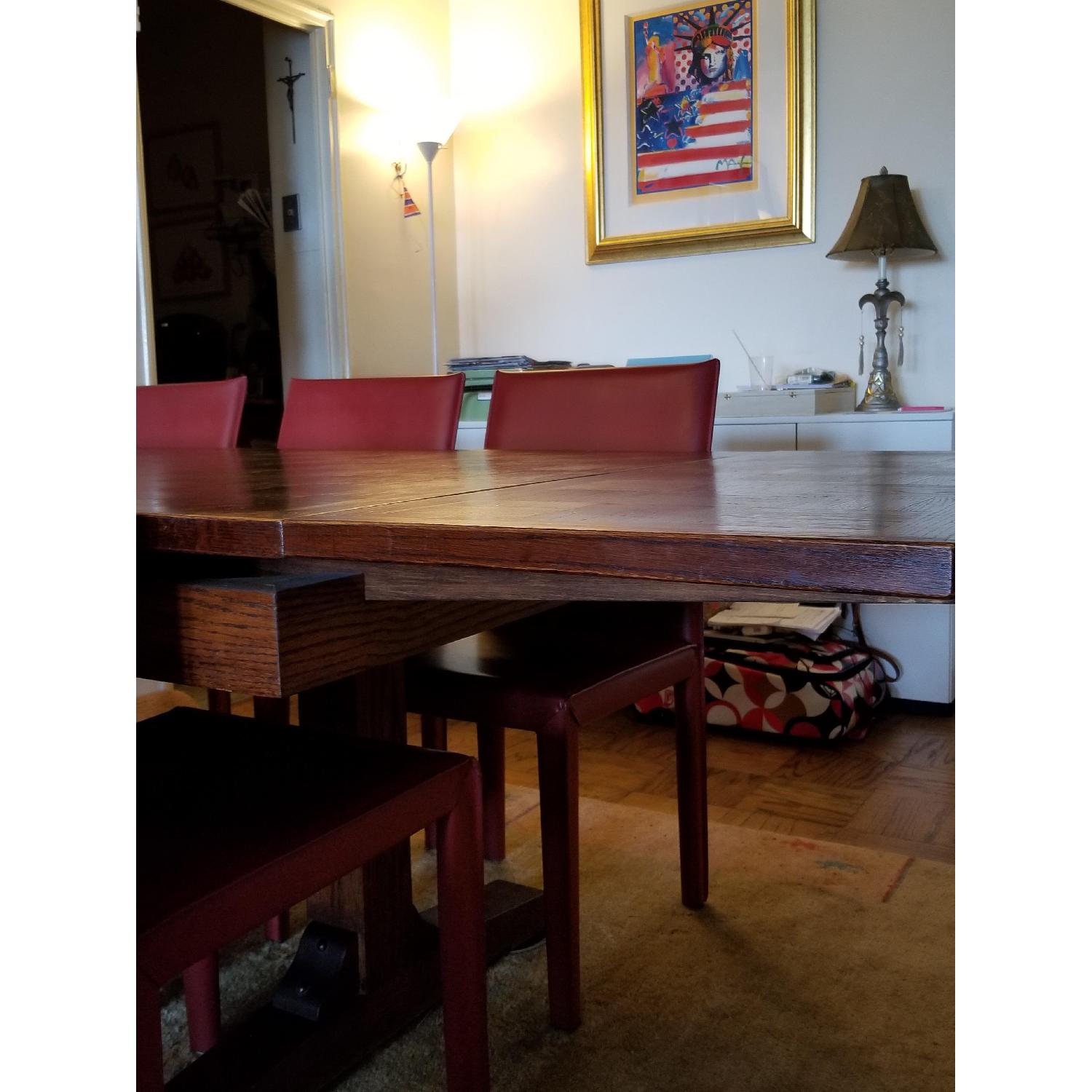 Solid Wood Extension Dining Table - image-3