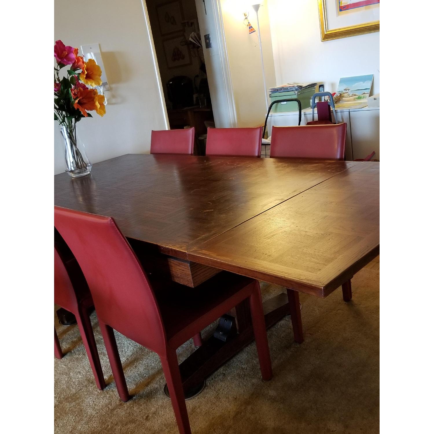 Solid Wood Extension Dining Table - image-7