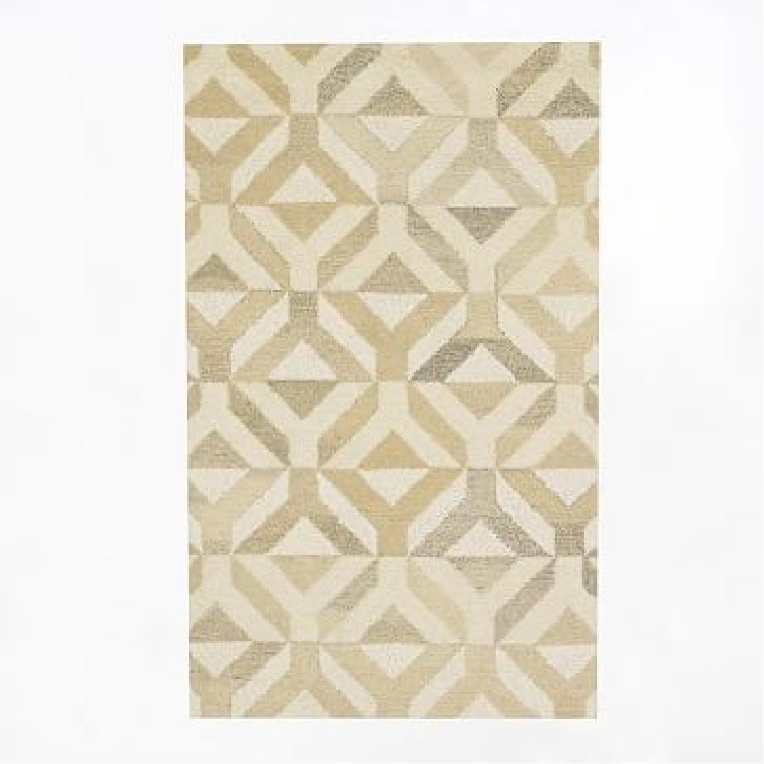 West Elm Handcrafted Marquis Tapis Rug - image-5