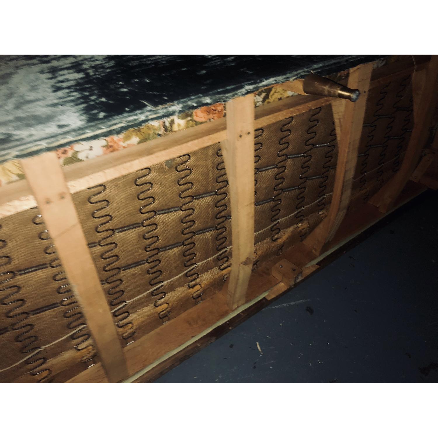 Mid-Century Scandinavian Velvet Sofa - image-4