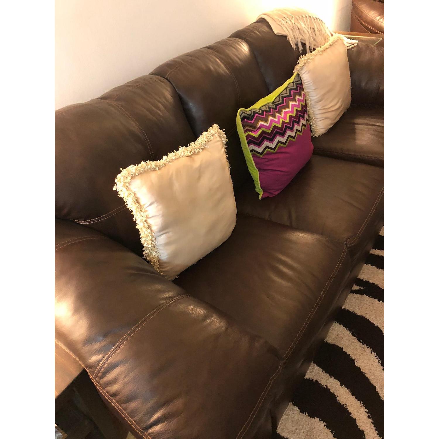 Ashley San Lucas Harness Queen Sleeper Sofa - image-2