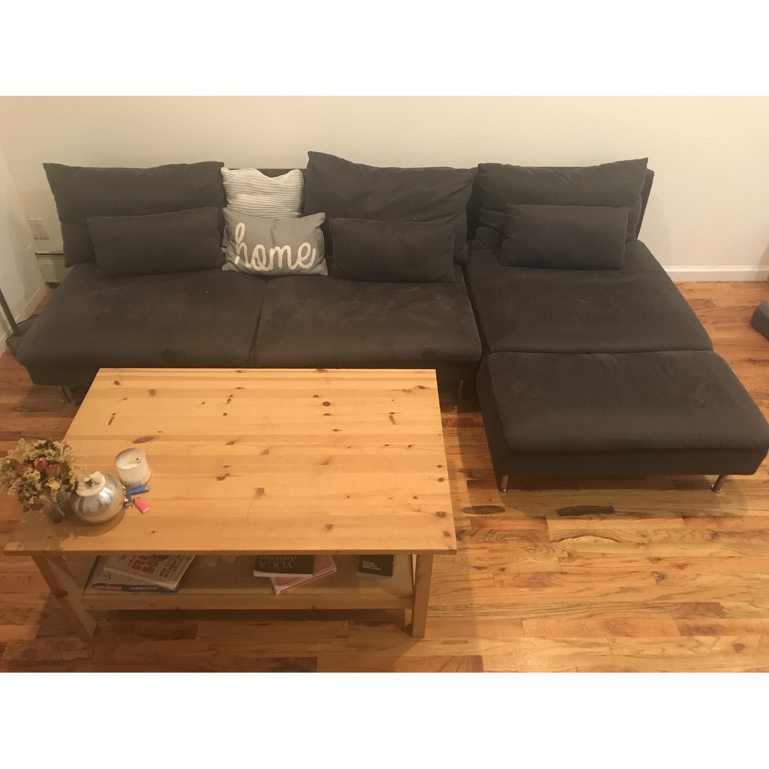 Ikea Soderhamn Dark Grey Sectional Sofa - image-2