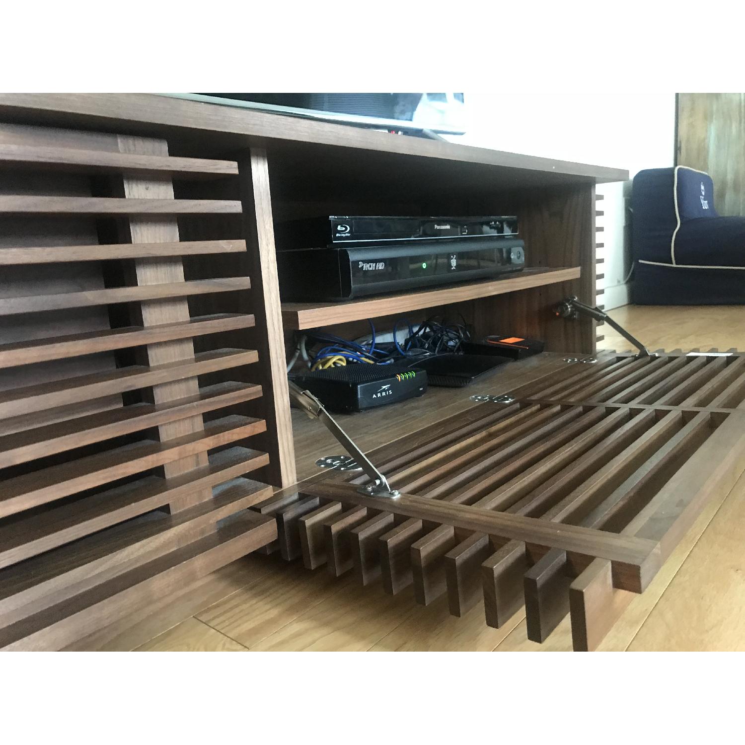 Design Within Reach Walnut Line Media Console - image-11
