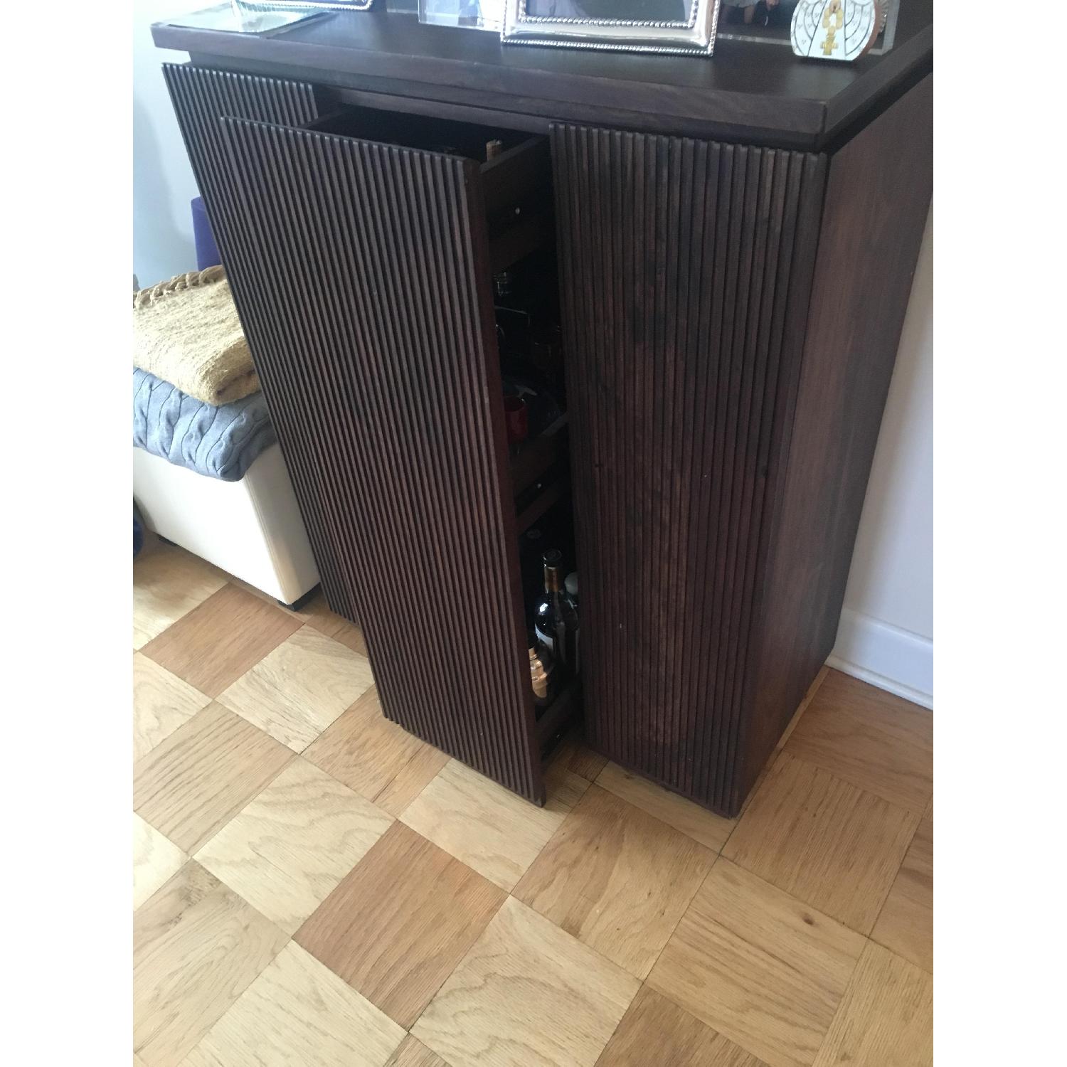 Crate & Barrel Monaco Bar Cabinet - image-2