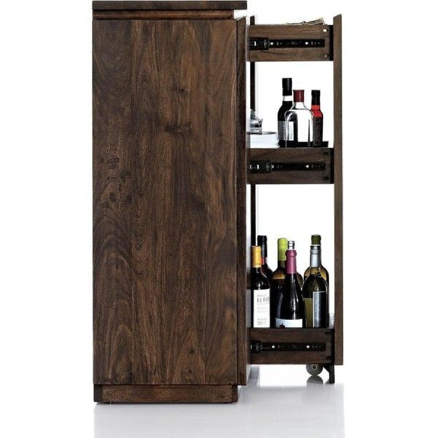 Crate & Barrel Monaco Bar Cabinet - image-6