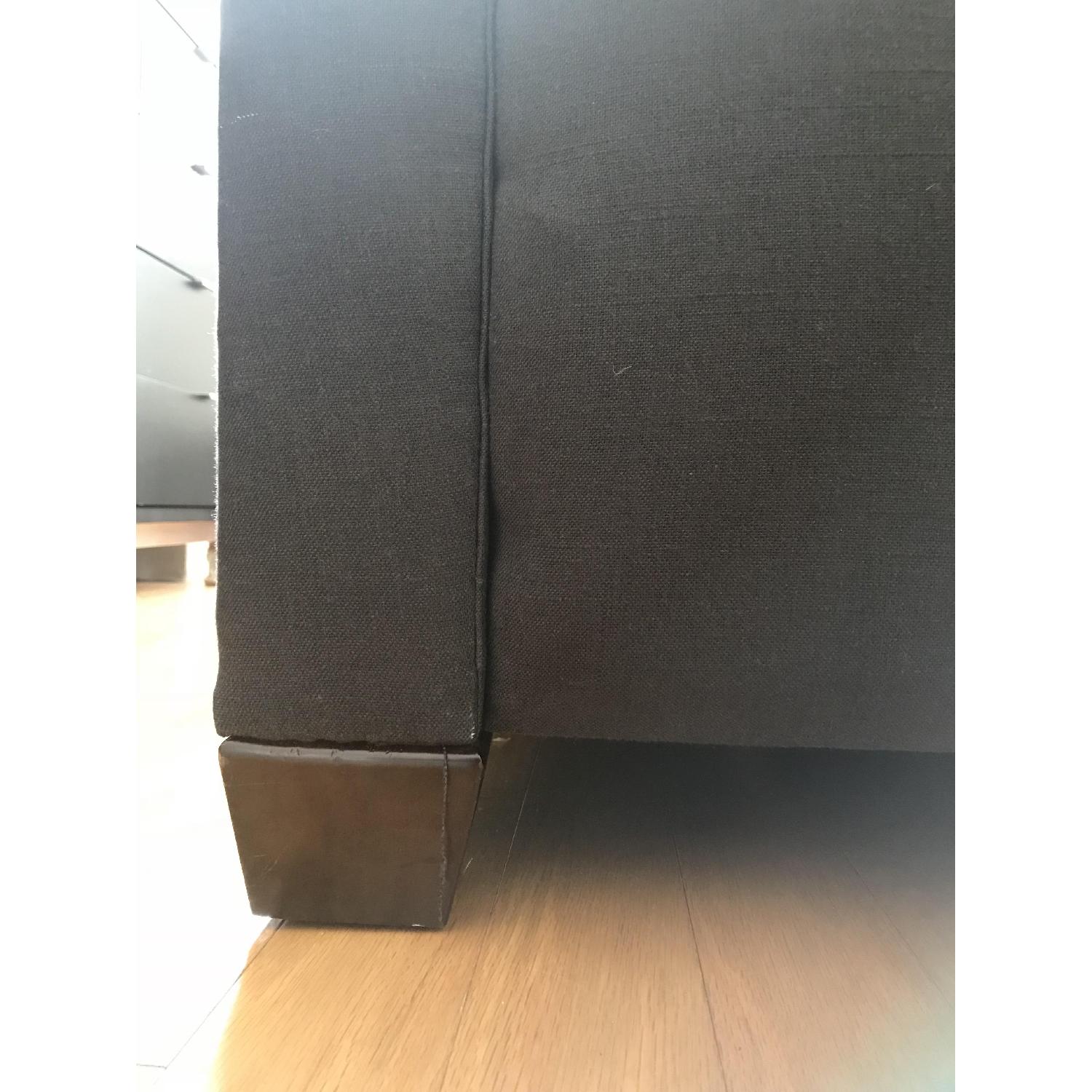 JCPenney Upholstered Queen Bed Frame w/ Headboard - image-3