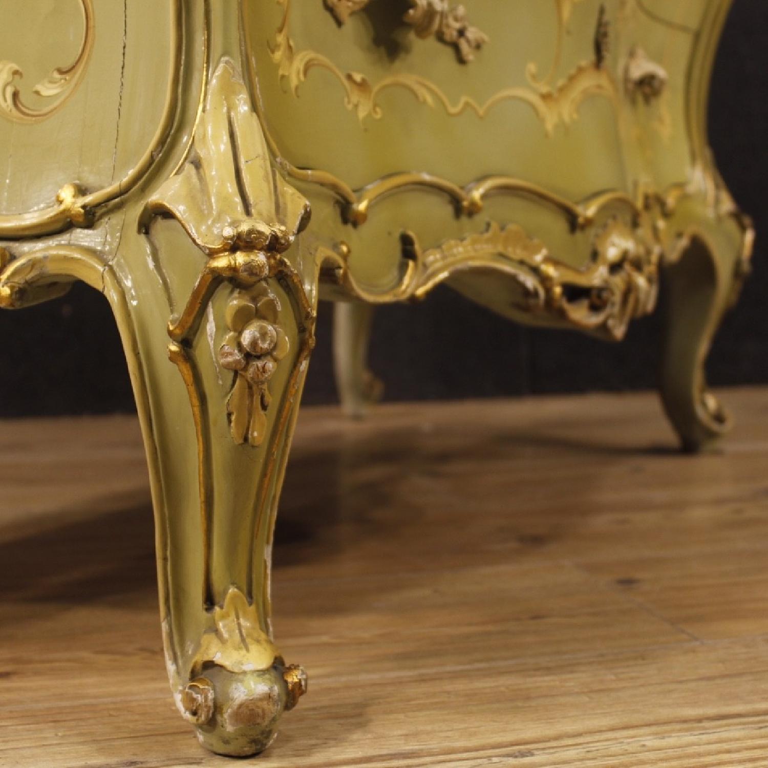 Venetian Dresser in Lacquered & Painted Wood - image-2