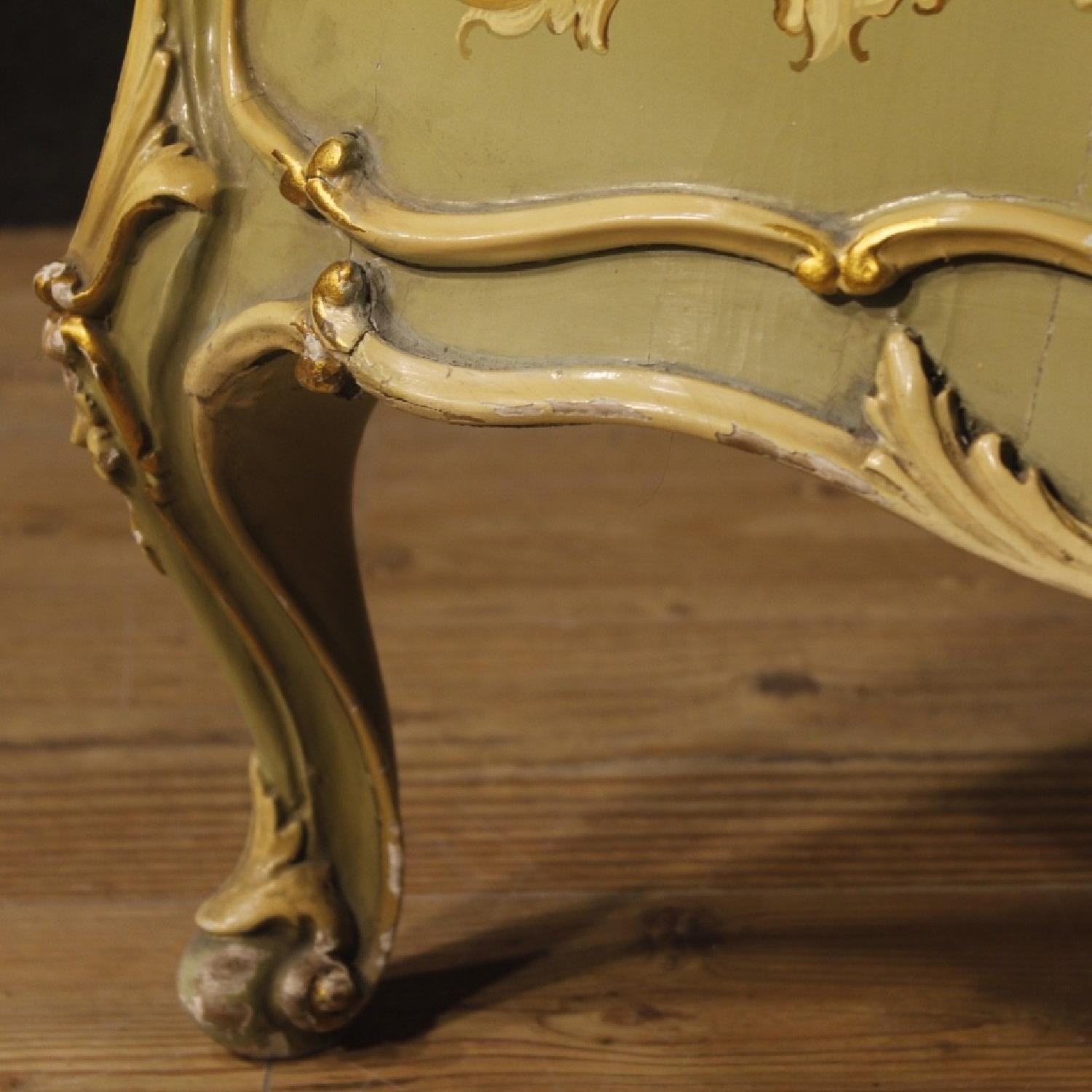 Venetian Dresser in Lacquered & Painted Wood - image-10