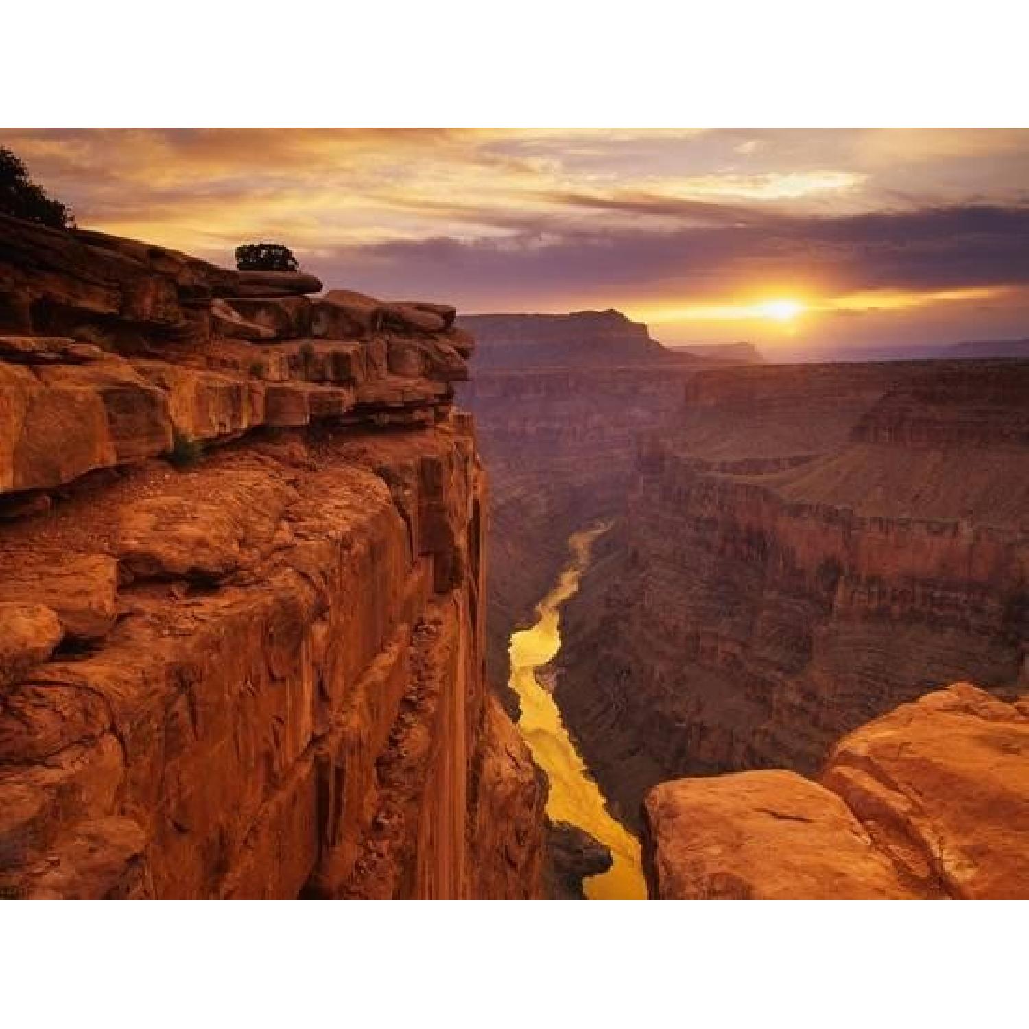 Ikea Grand Canyon Artwork w/ Metal Frame - image-4