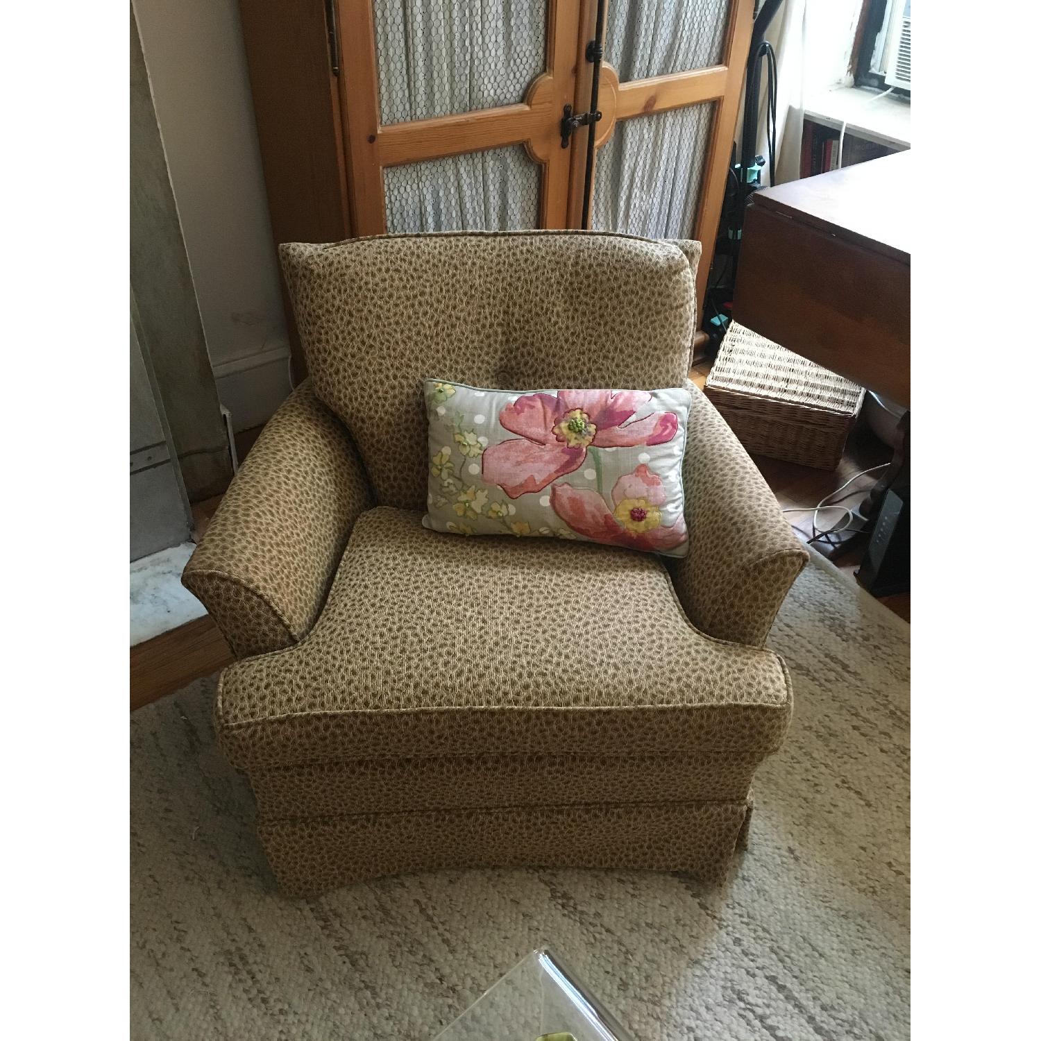 Leopard Print Club Chair - image-1