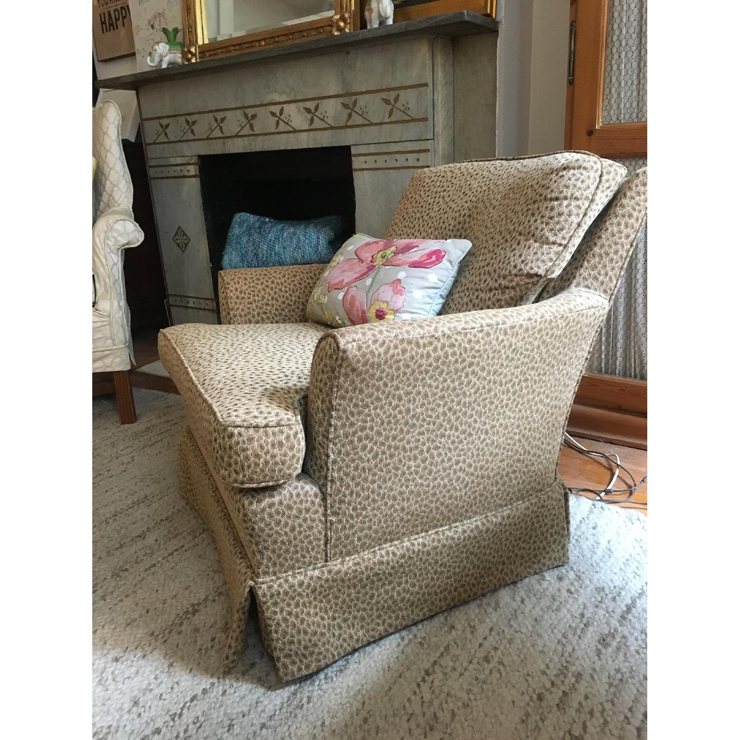 Leopard Print Club Chair - image-2